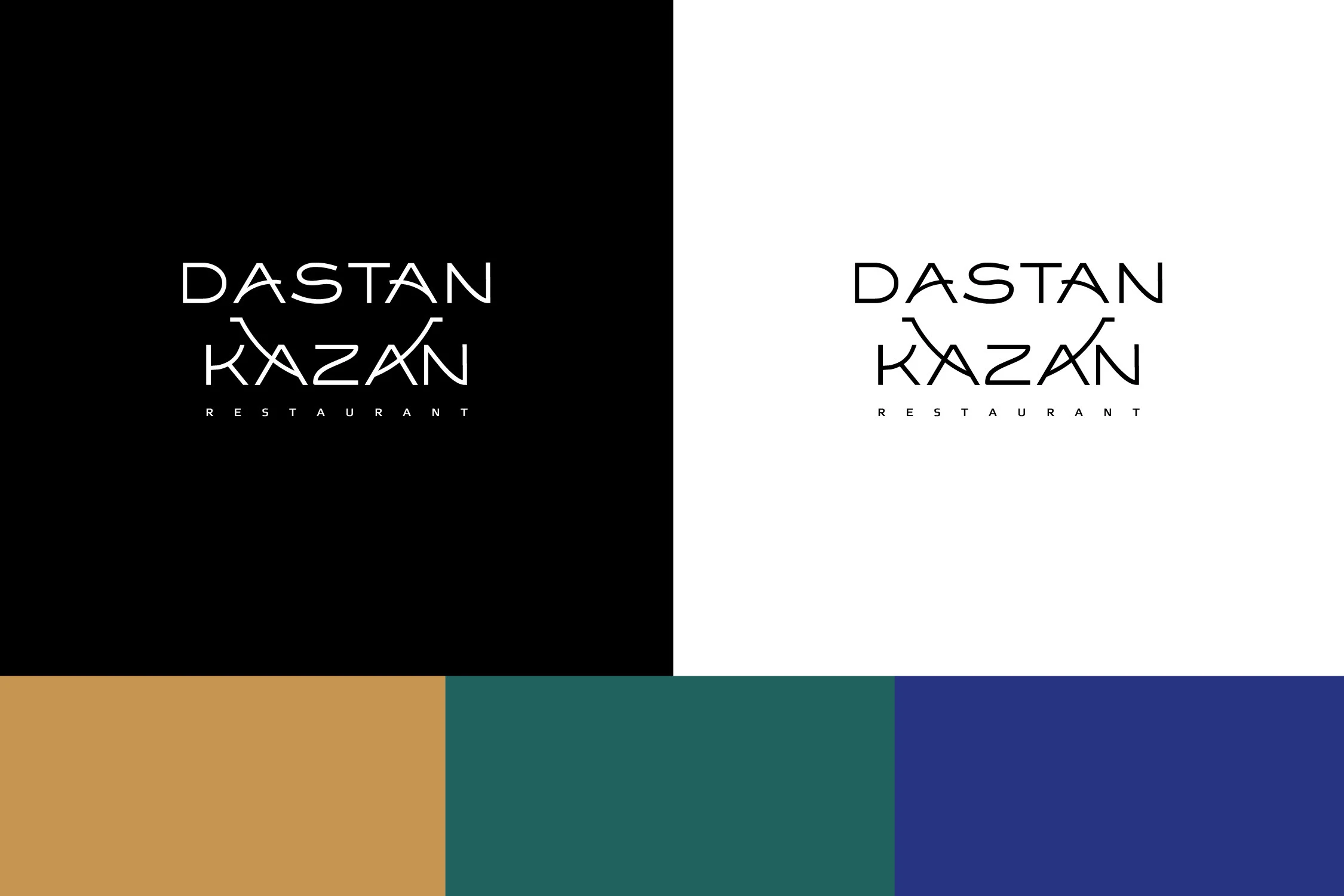 Айдентика для ресторана "DASTAN KAZAN" — Изображение №4 — Брендинг на Dprofile