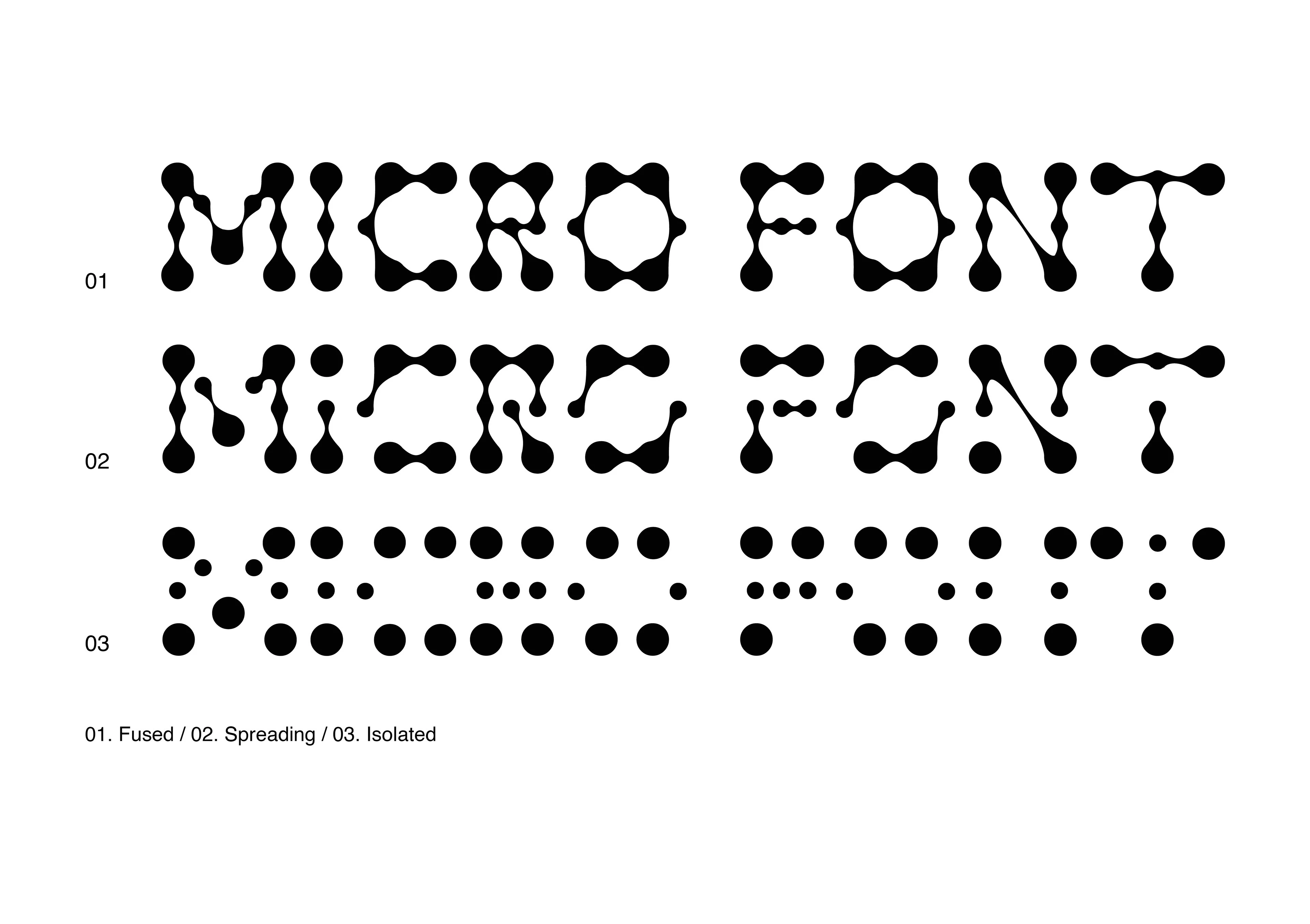 Акцидентный шрифт «MICRO» — Изображение №1 — Брендинг, Графика на Dprofile