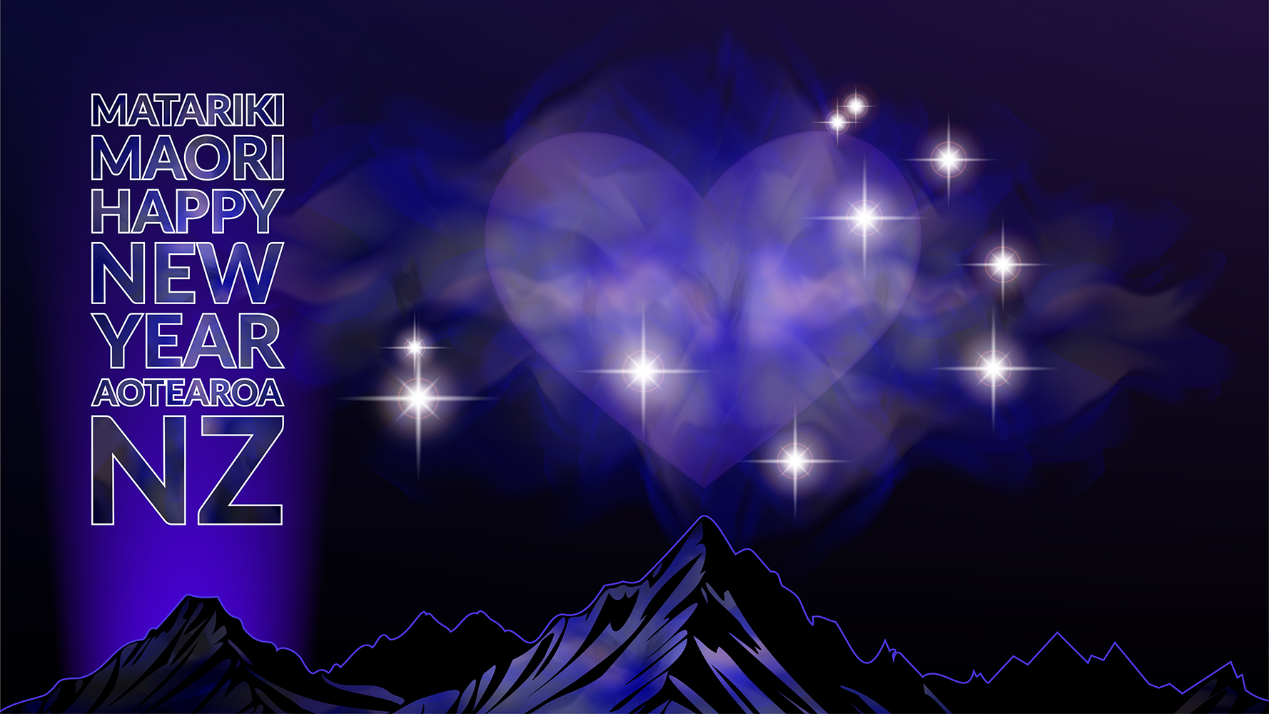 Новозеландский Новый год - Матарики (вектор) — Изображение №5 — Иллюстрация на Dprofile