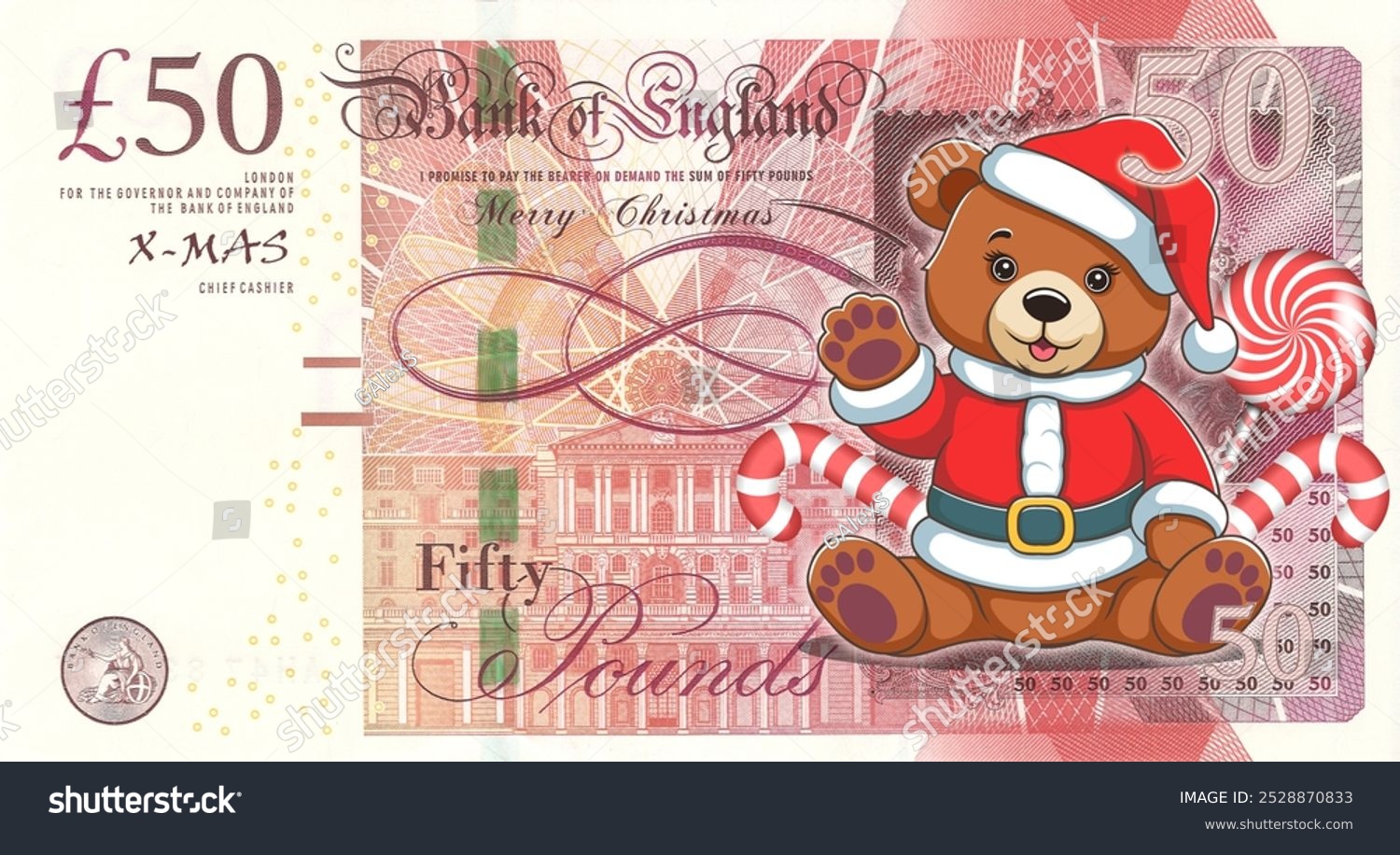 Новогодние и Рождественские банкноты.ньги — Изображение №6 — Иллюстрация на Dprofile