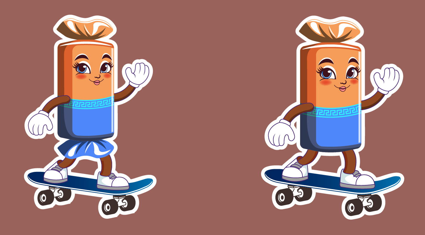 Векторный набор милых мультяшных конфеток. стикеры — Изображение №4 — Иллюстрация на Dprofile