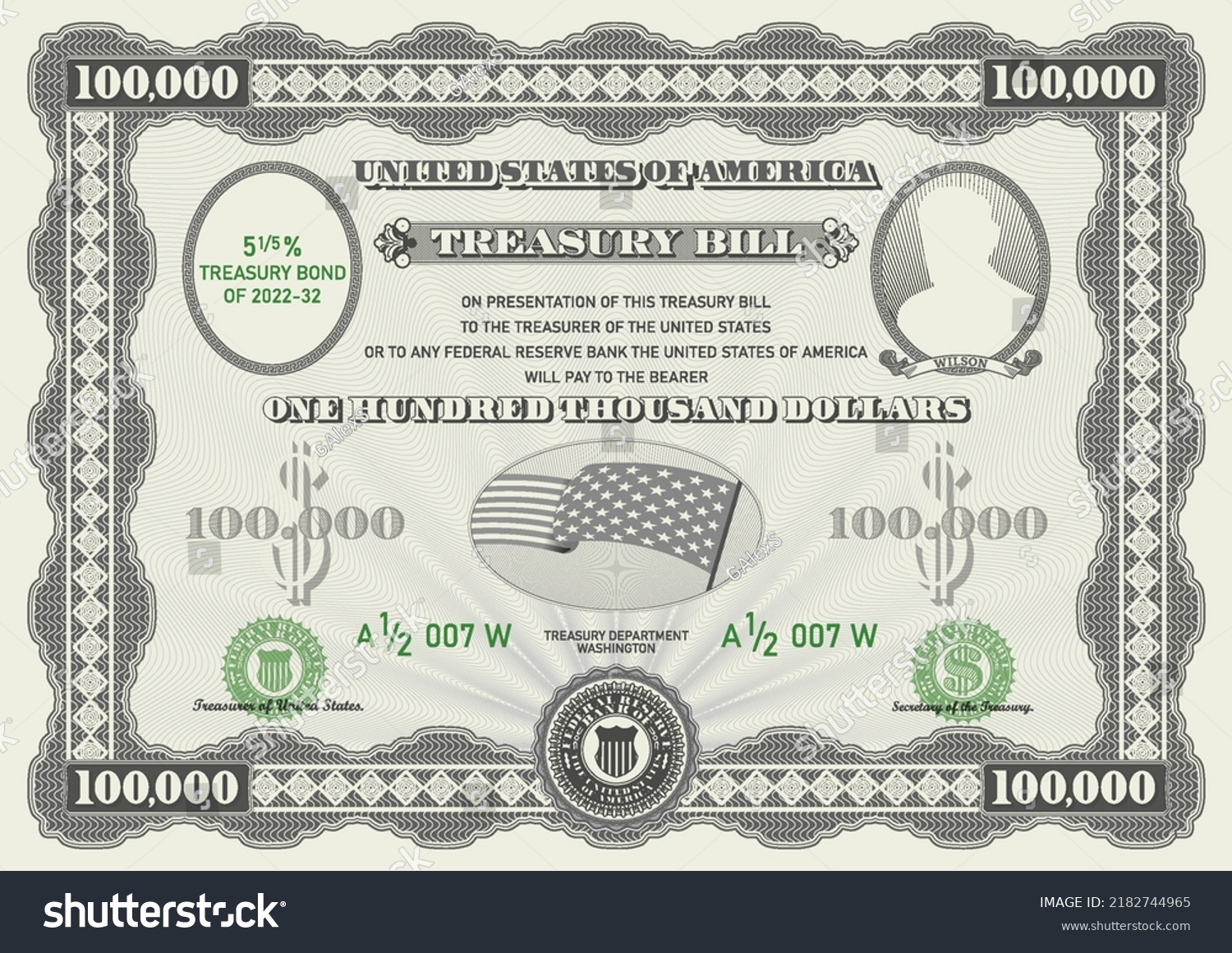 Векторные казначейские облигации — Изображение №7 — Иллюстрация на Dprofile