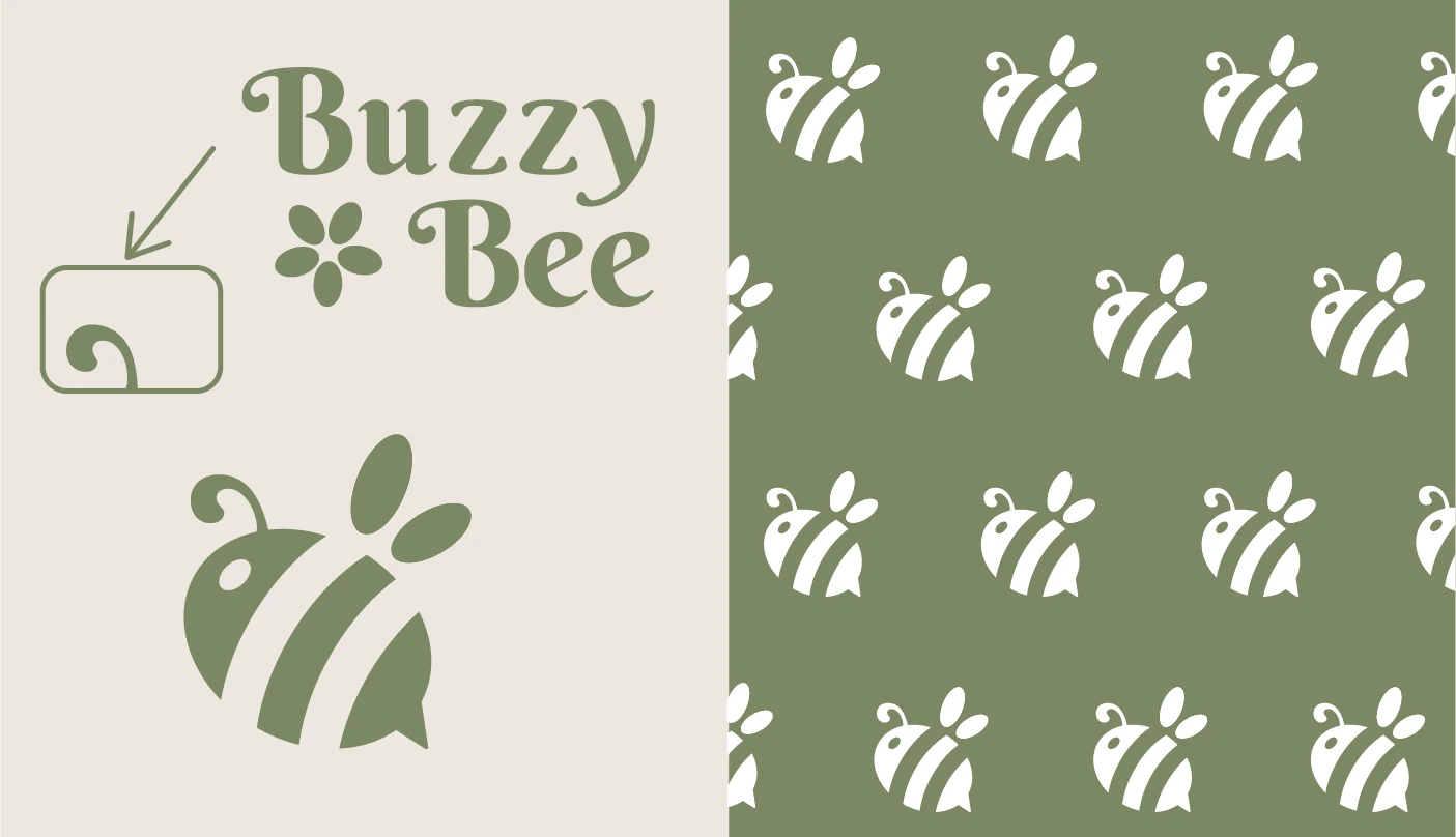 Buzzy Bee logo — Изображение №4 — Брендинг на Dprofile