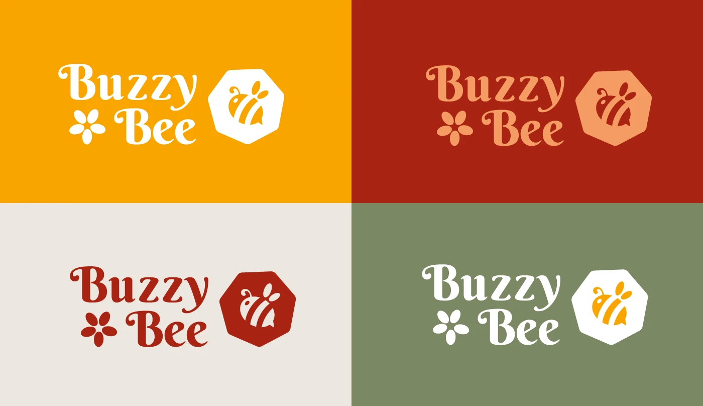 Buzzy Bee logo — Изображение №7 — Брендинг на Dprofile