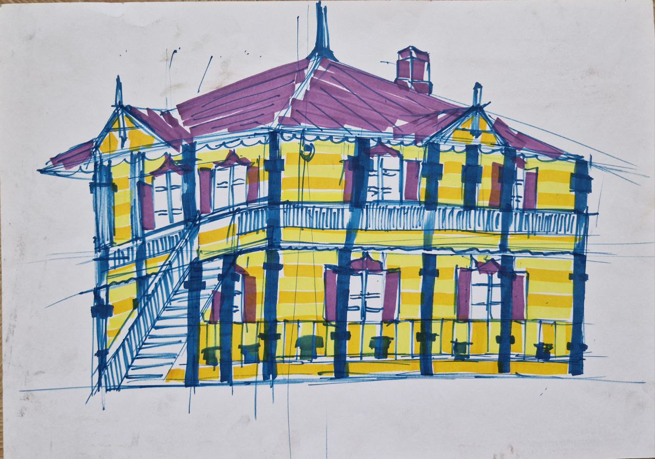 Пленэрная практика 2025 — Изображение №12 — Иллюстрация, Графика на Dprofile