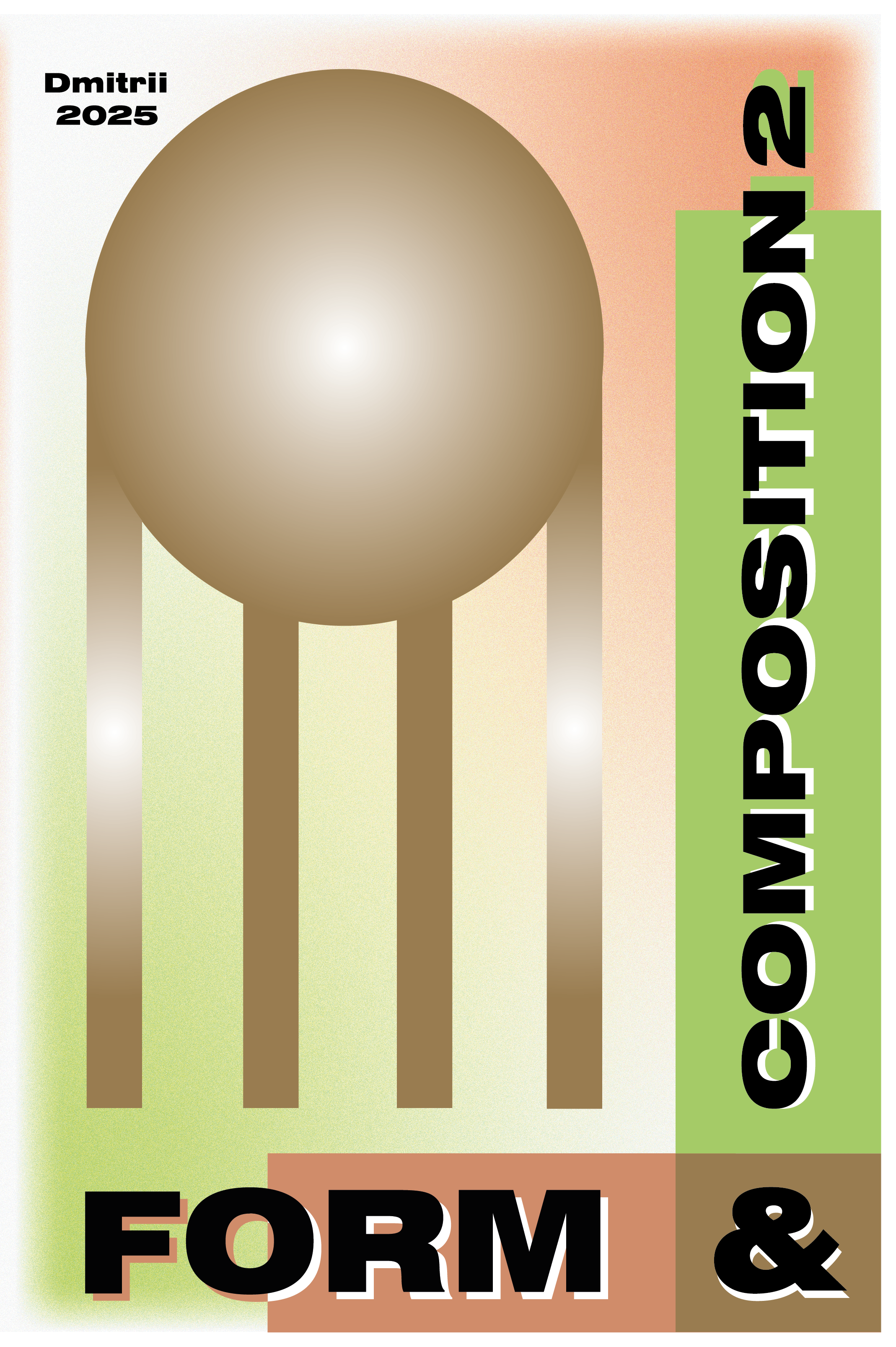 Оформление буклета "Form & Composition 2" — Изображение №1 — Графика на Dprofile