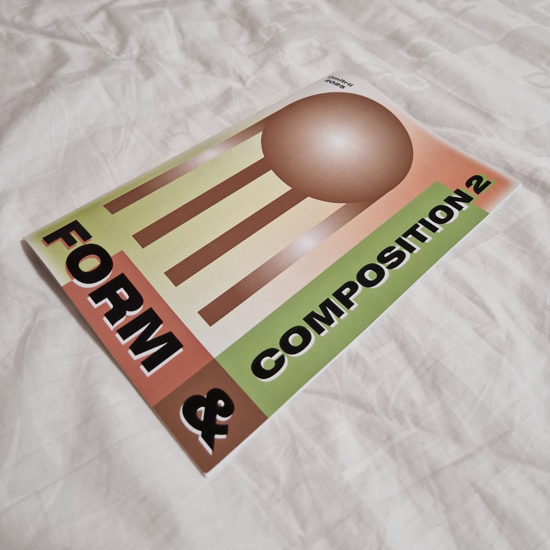 Оформление буклета "Form & Composition 2" — Изображение №3 — Графика на Dprofile