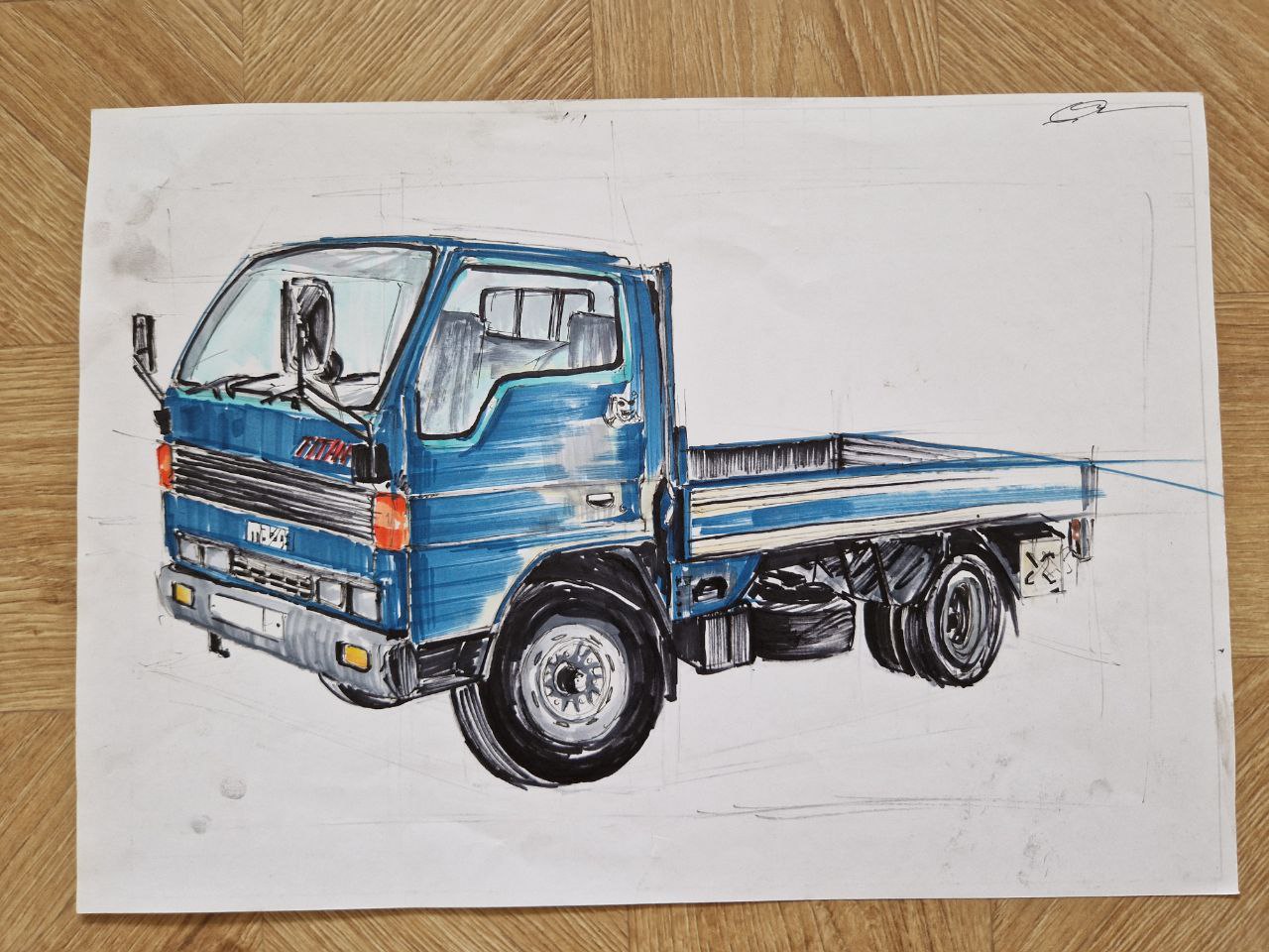 Пленэрная практика 2025 — Изображение №9 — Иллюстрация, Графика на Dprofile