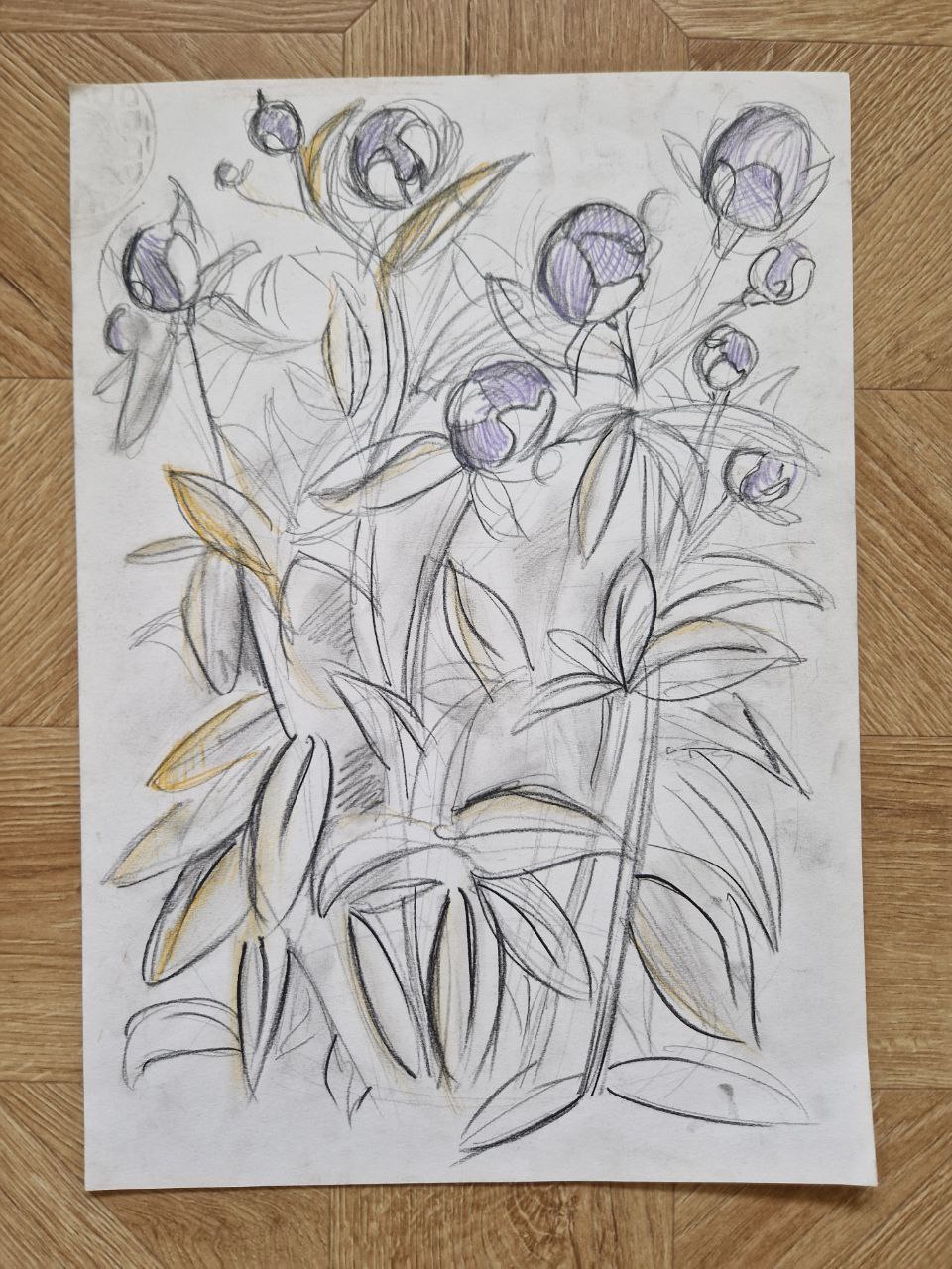 Пленэрная практика 2025 — Изображение №15 — Иллюстрация, Графика на Dprofile