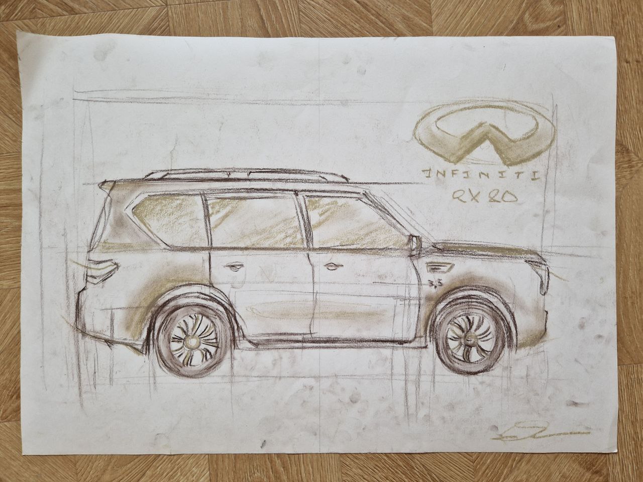 Пленэрная практика 2025 — Изображение №5 — Иллюстрация, Графика на Dprofile