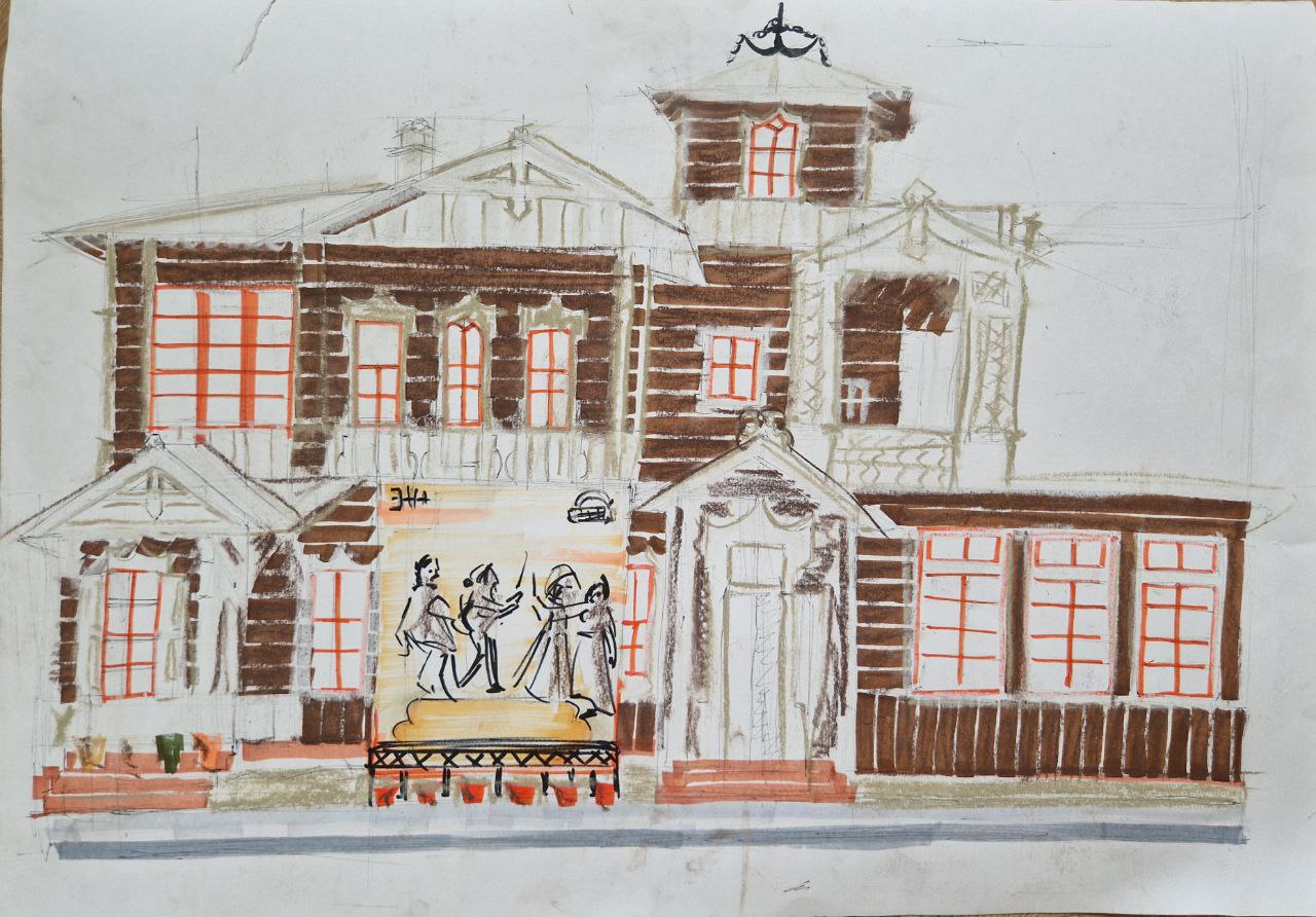 Пленэрная практика 2025 — Изображение №11 — Иллюстрация, Графика на Dprofile