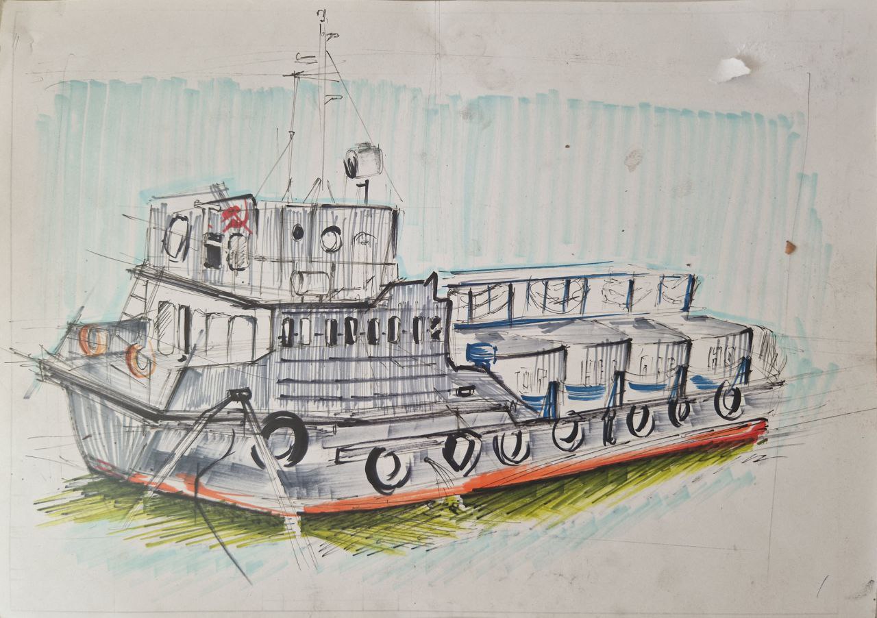 Пленэрная практика 2025 — Изображение №6 — Иллюстрация, Графика на Dprofile