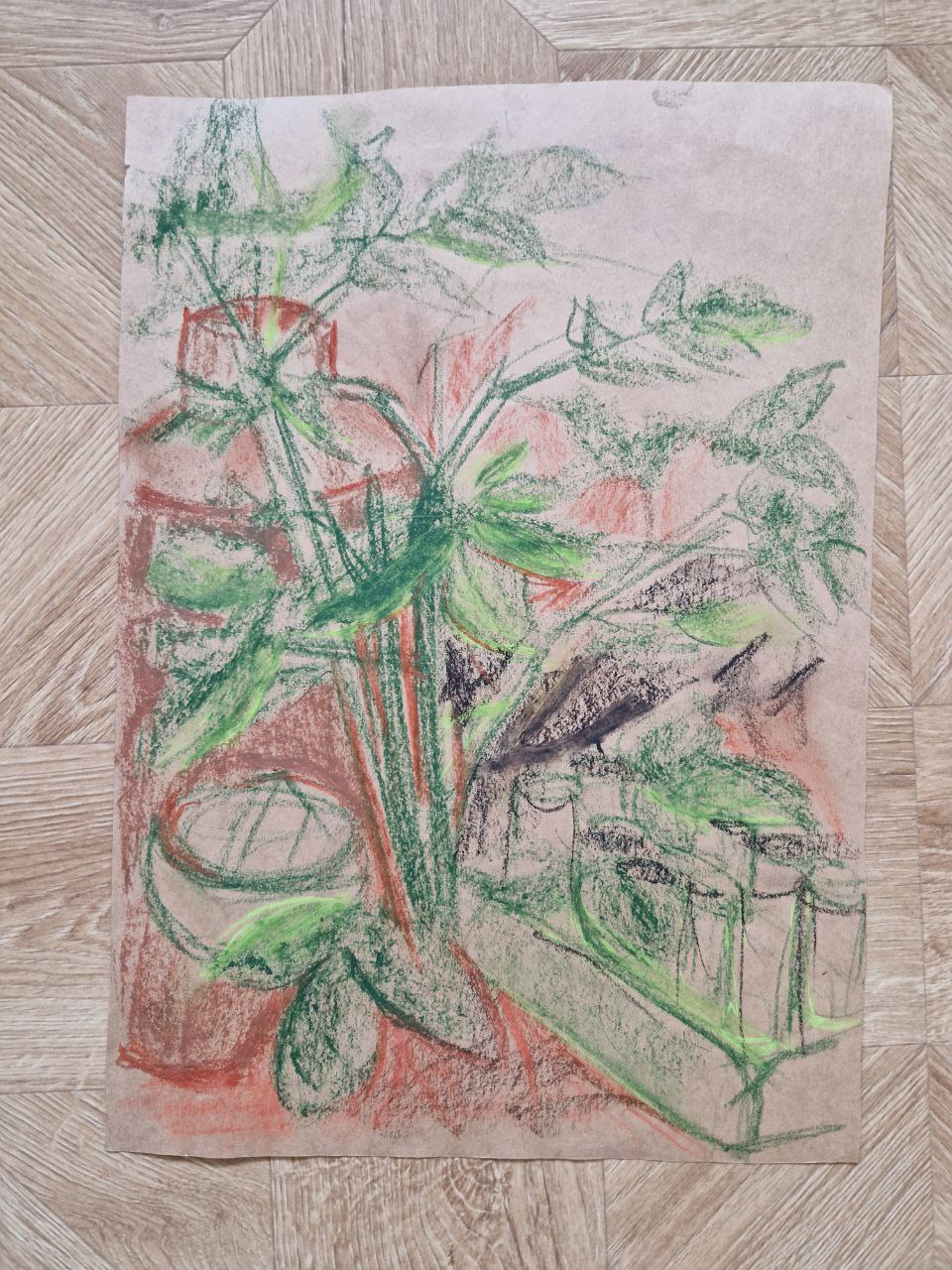 Пленэрная практика 2025 — Изображение №18 — Иллюстрация, Графика на Dprofile