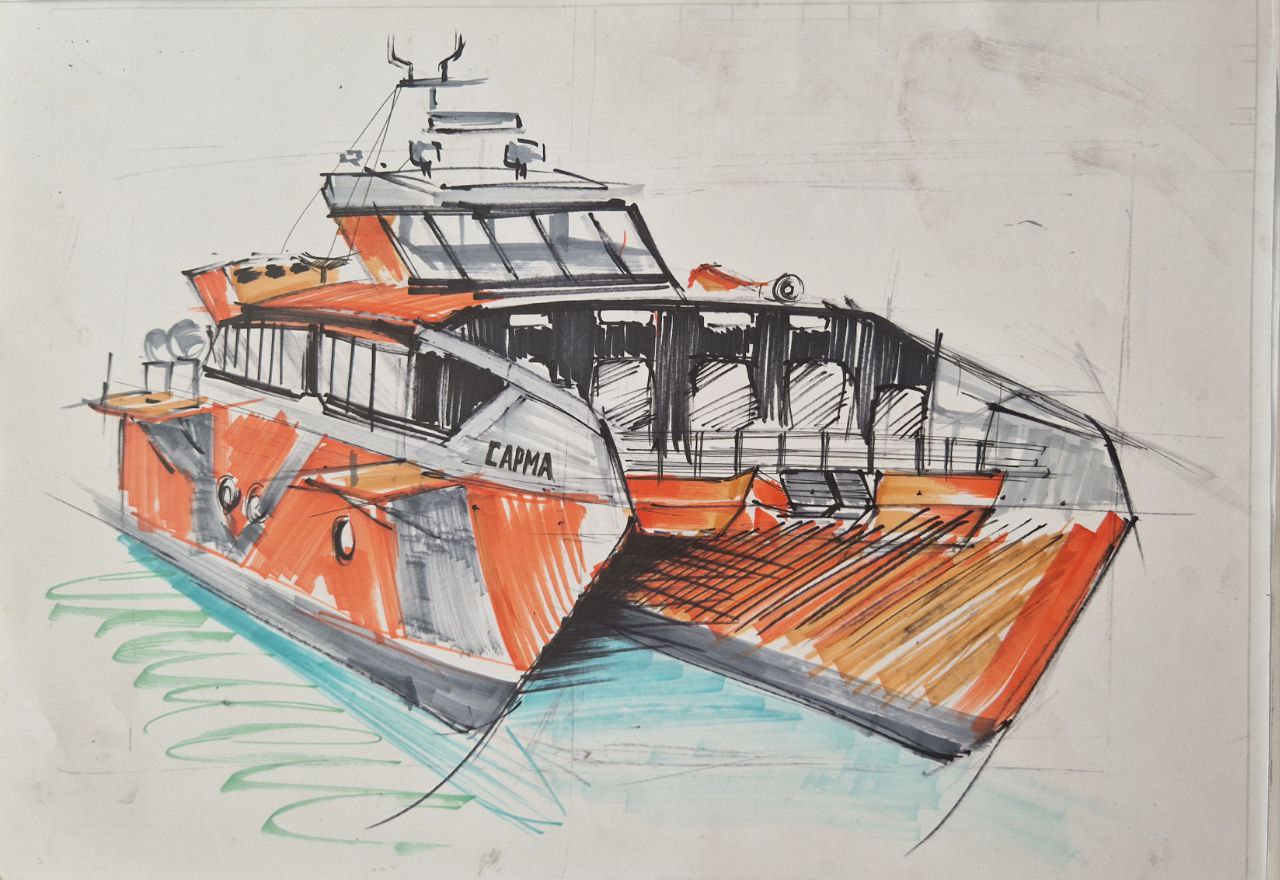 Пленэрная практика 2025 — Изображение №8 — Иллюстрация, Графика на Dprofile