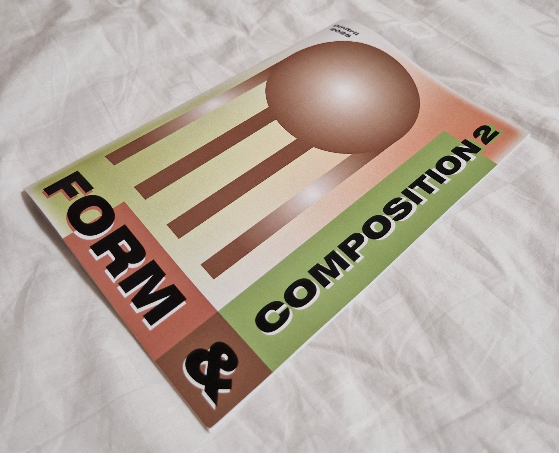 Оформление буклета "Form & Composition 2" на Dprofile