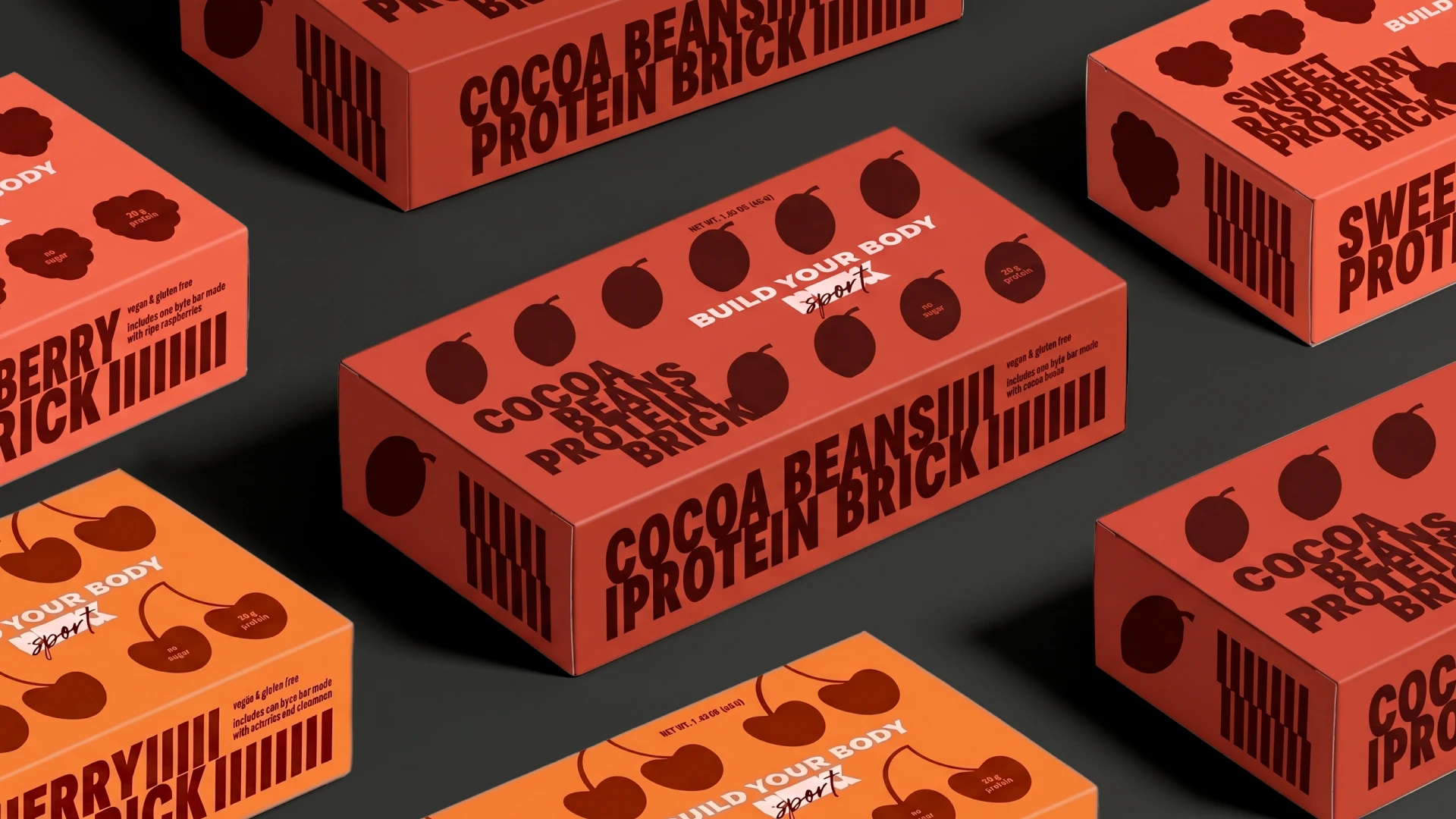 Bricksport | Protein bar — Изображение №2 — Брендинг на Dprofile