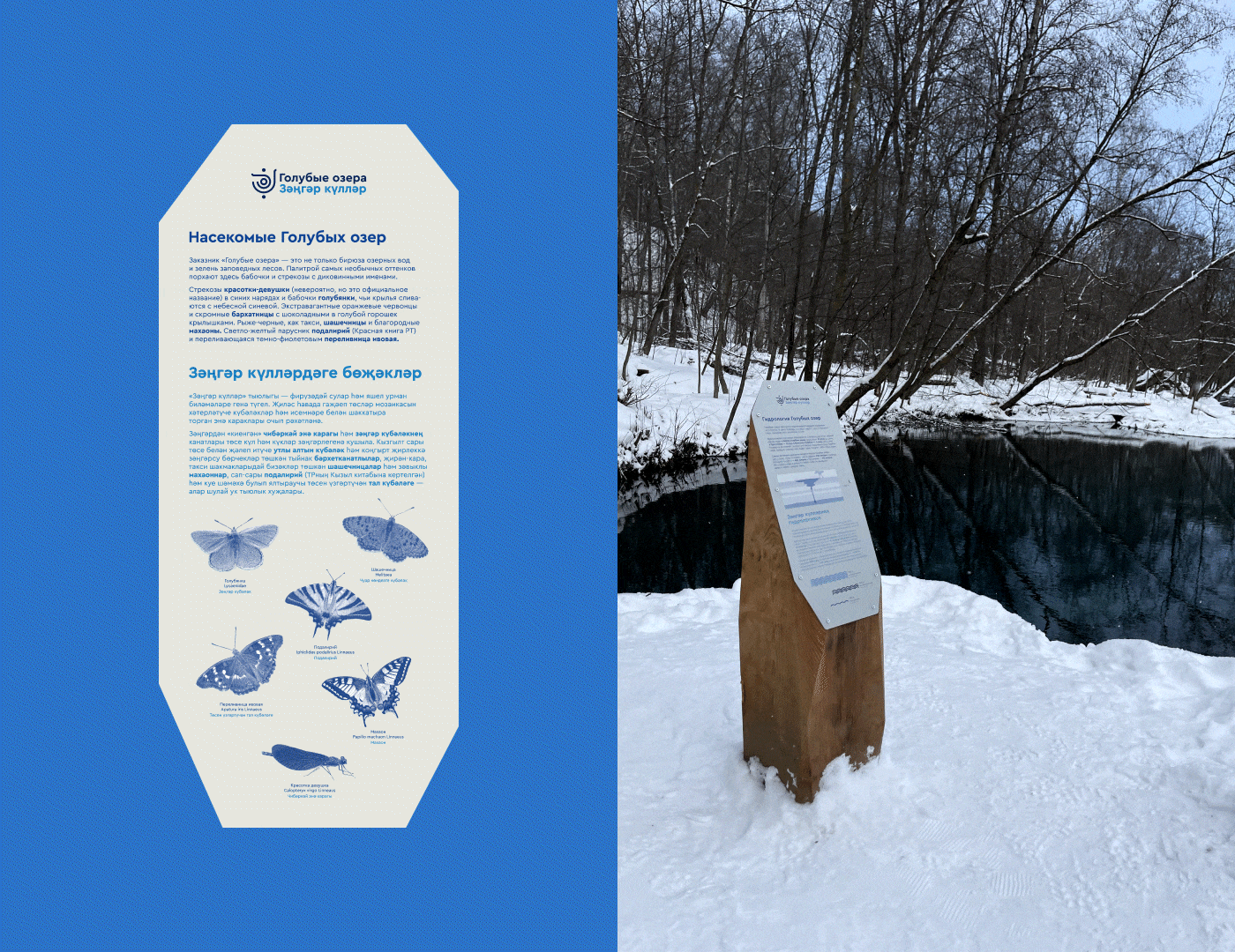 Голубые озера | Навигация — Изображение №11 — Брендинг, Графика на Dprofile