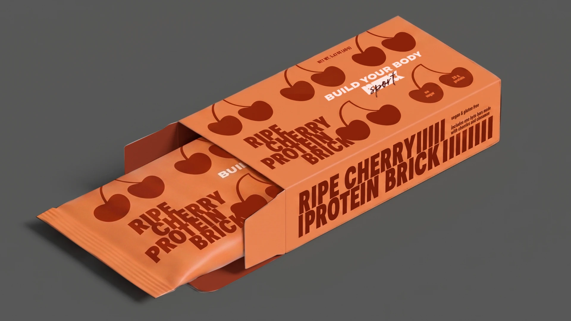 Bricksport | Protein bar — Изображение №4 — Брендинг на Dprofile