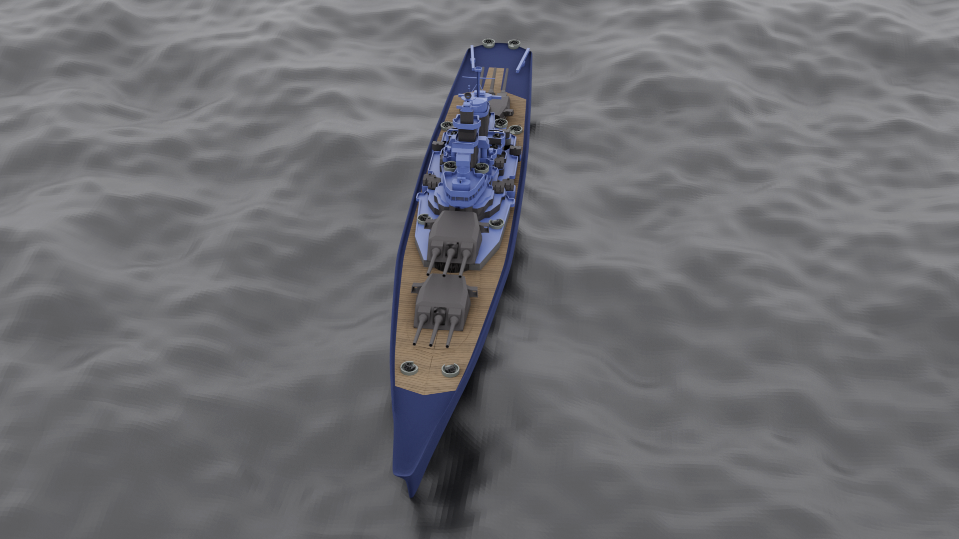 USS Iowa BB-61 — Изображение №4 — 3D на Dprofile