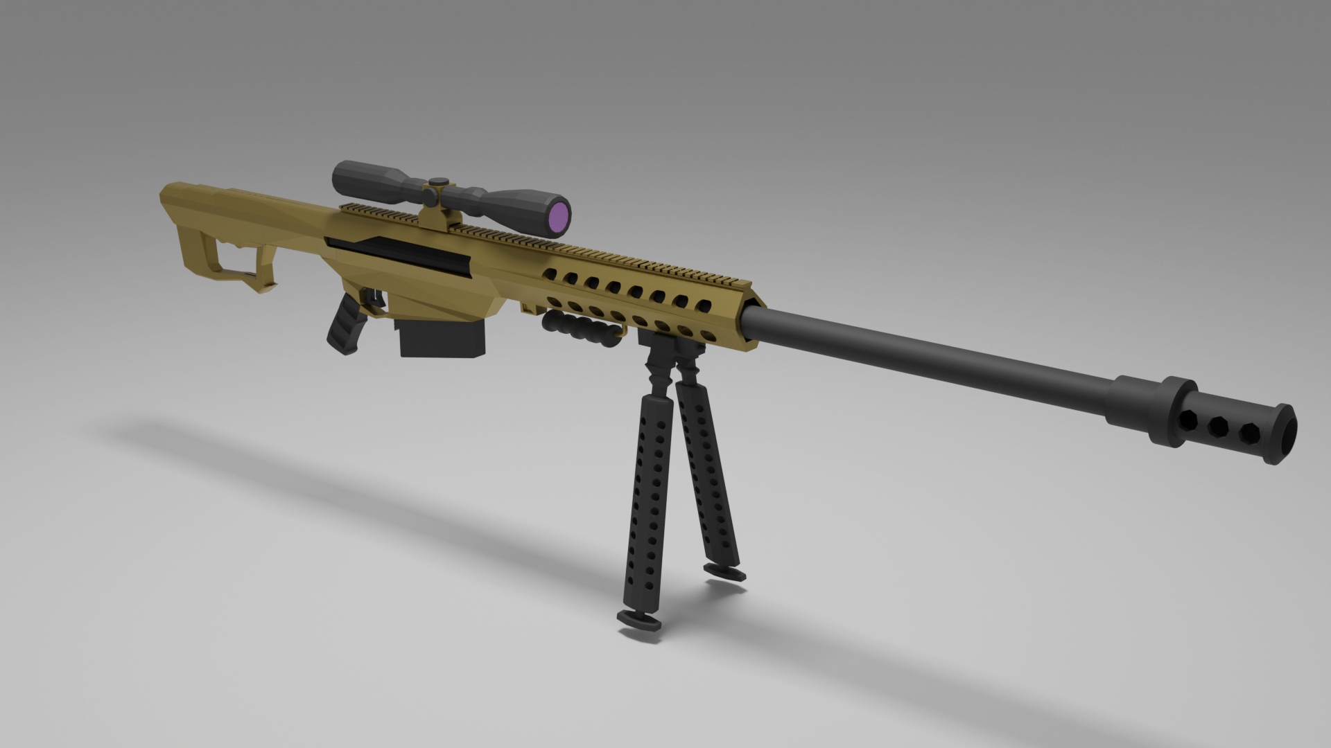 Barret M107 — Изображение №1 — 3D на Dprofile