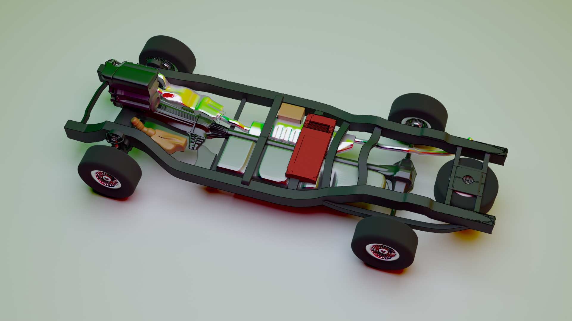 Ford F150 pickup truck chassis — Изображение №4 — 3D на Dprofile