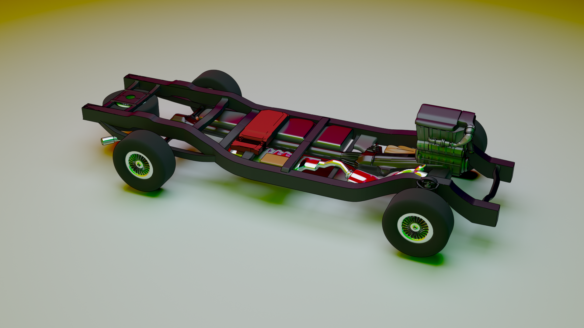 Ford F150 pickup truck chassis — Изображение №5 — 3D на Dprofile