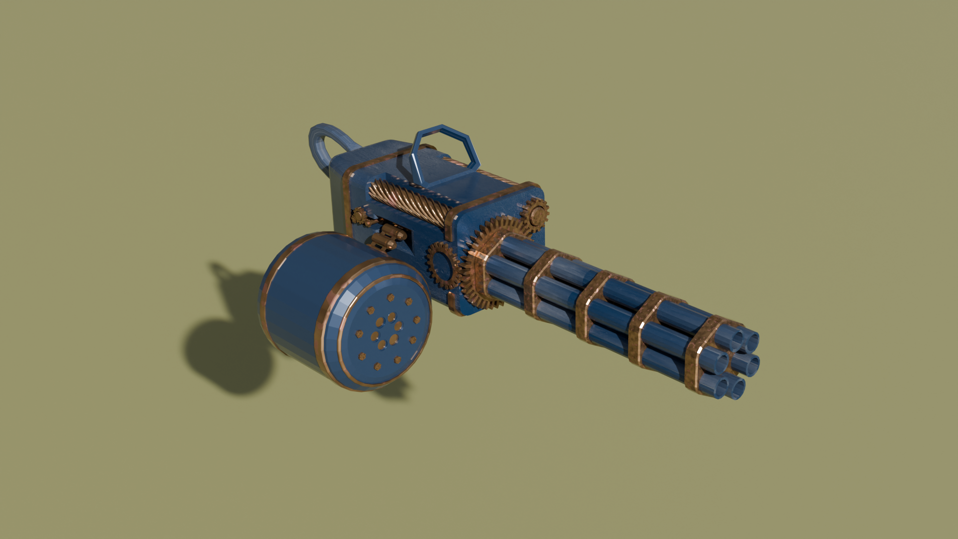 MINIGUN — Изображение №1 — 3D на Dprofile