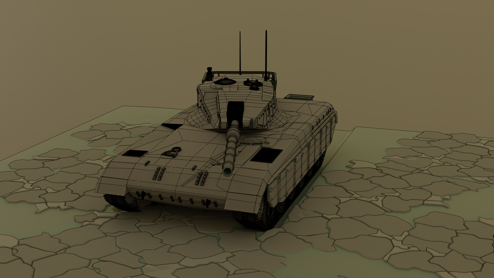 Merkava MK3 — Изображение №7 — 3D на Dprofile