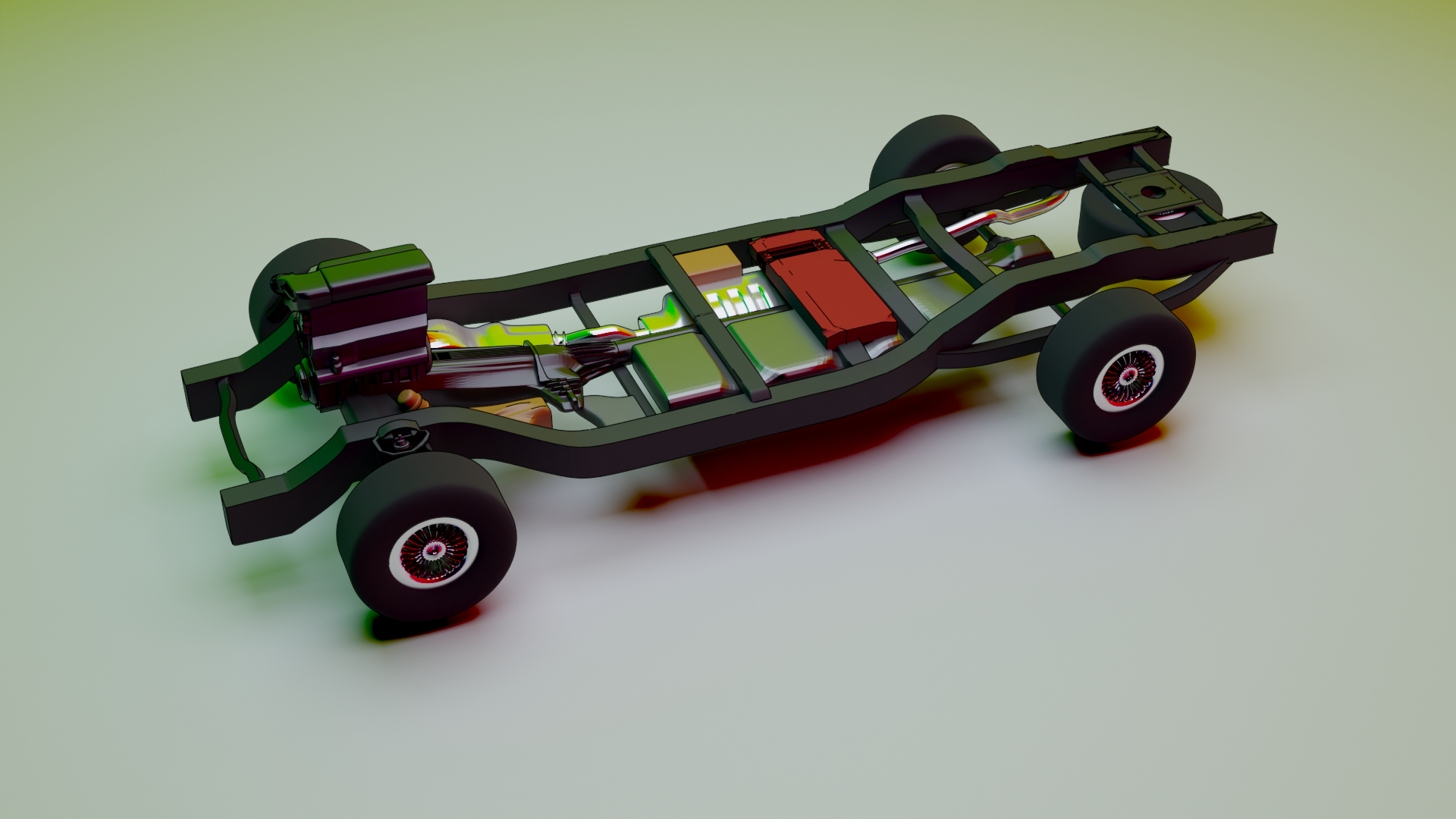 Ford F150 pickup truck chassis — Изображение №2 — 3D на Dprofile