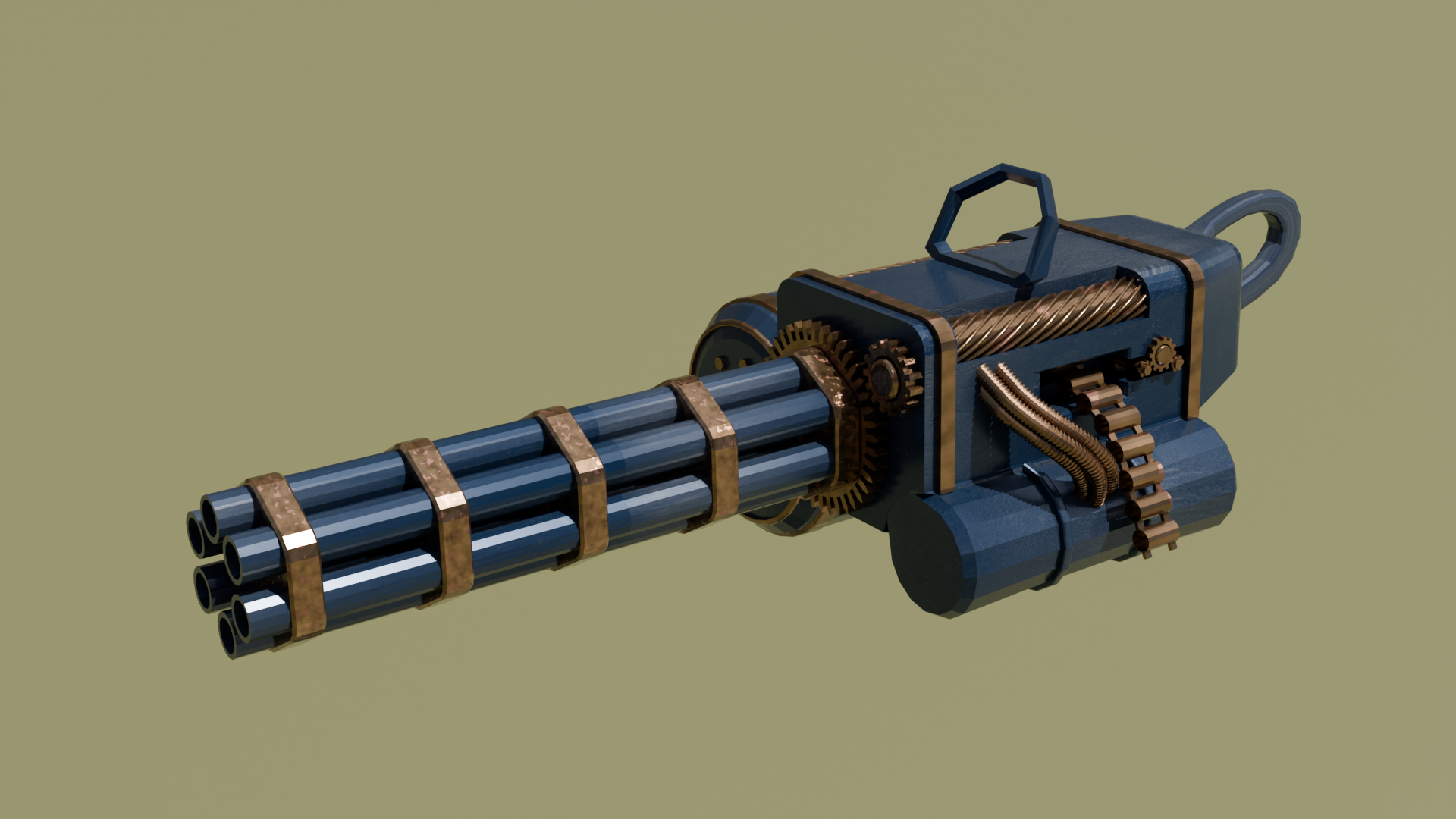 MINIGUN — Изображение №2 — 3D на Dprofile