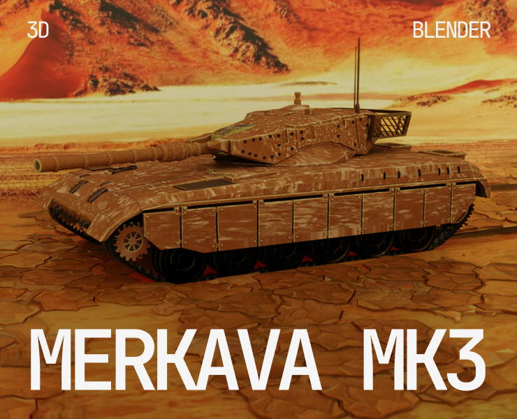Merkava MK3 — 3D на Dprofile