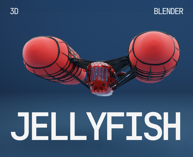Jellyfish — 3D на Dprofile