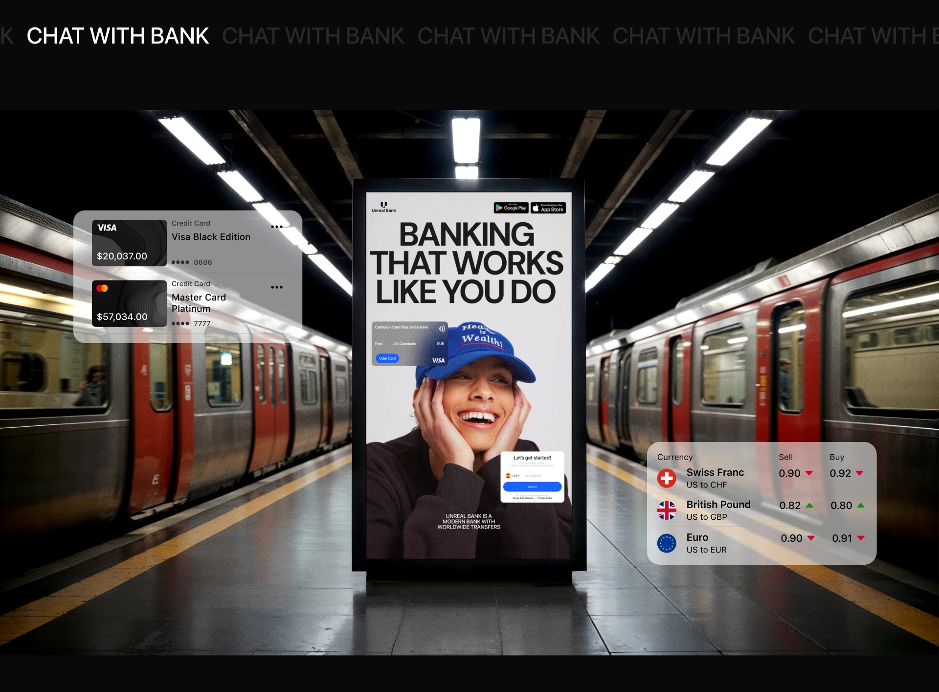 Unreal Bank - Mobile App — Изображение №17 — Интерфейсы на Dprofile