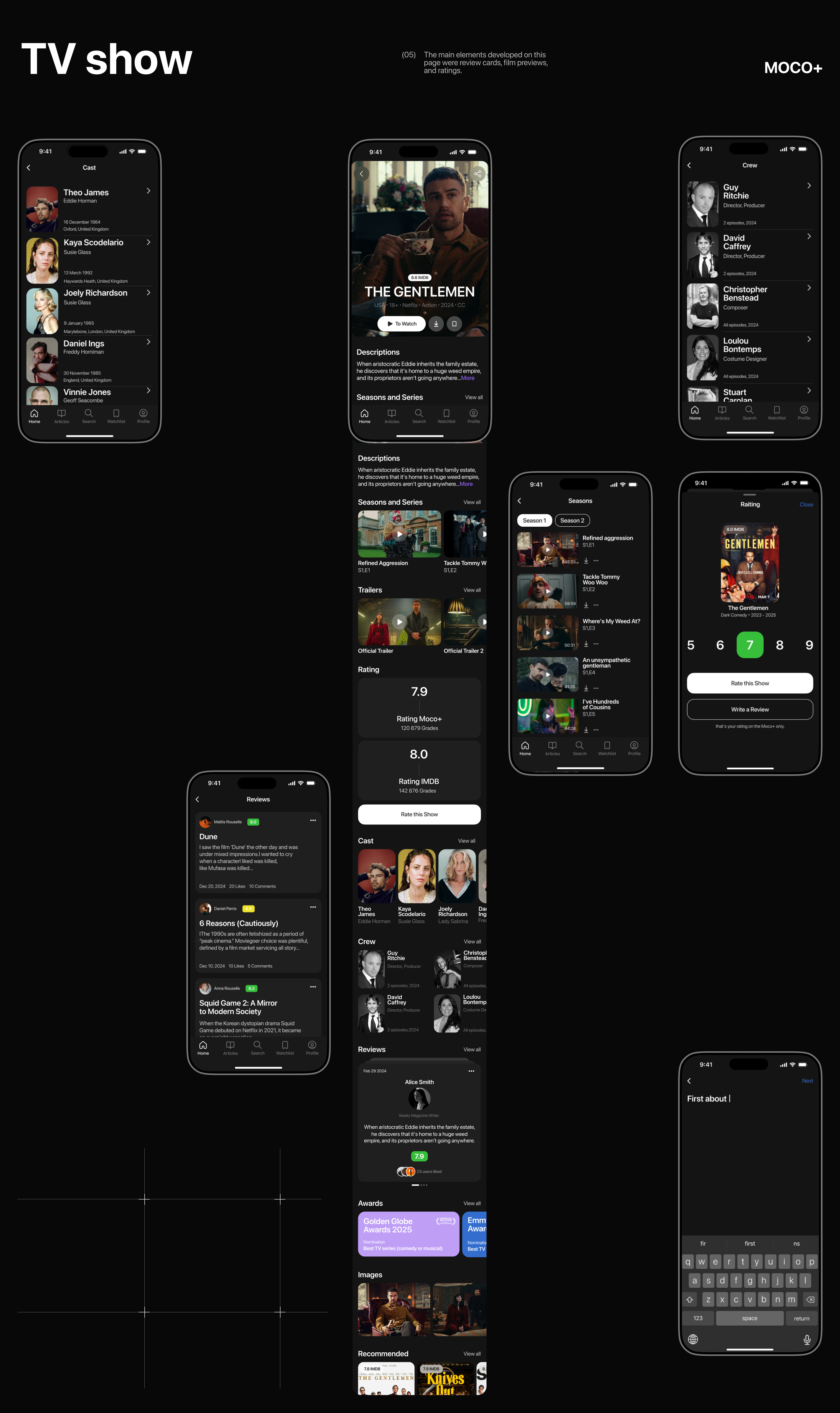 Moco TV - Streaming Service App — Изображение №7 — Интерфейсы на Dprofile