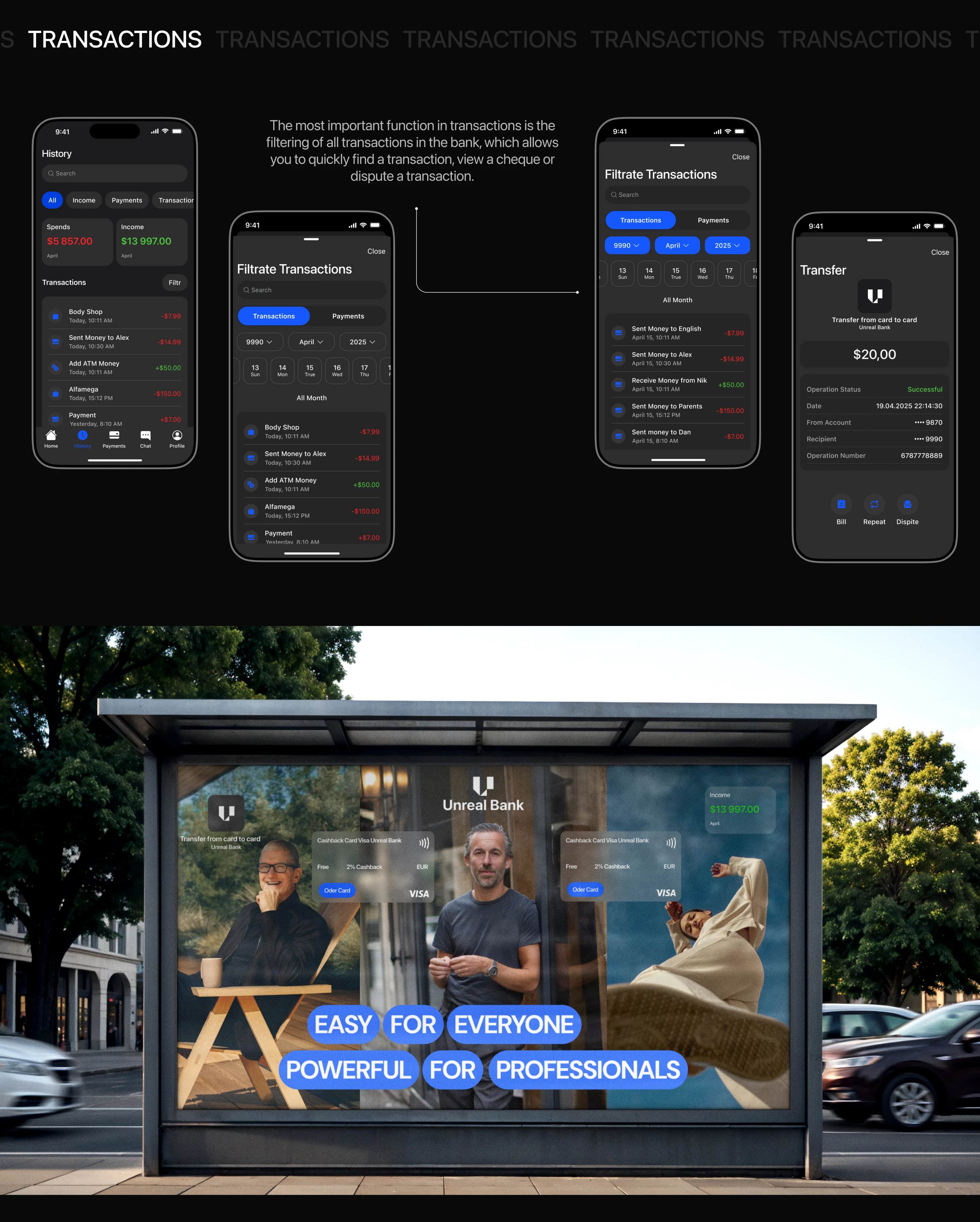Unreal Bank - Mobile App — Изображение №14 — Интерфейсы на Dprofile