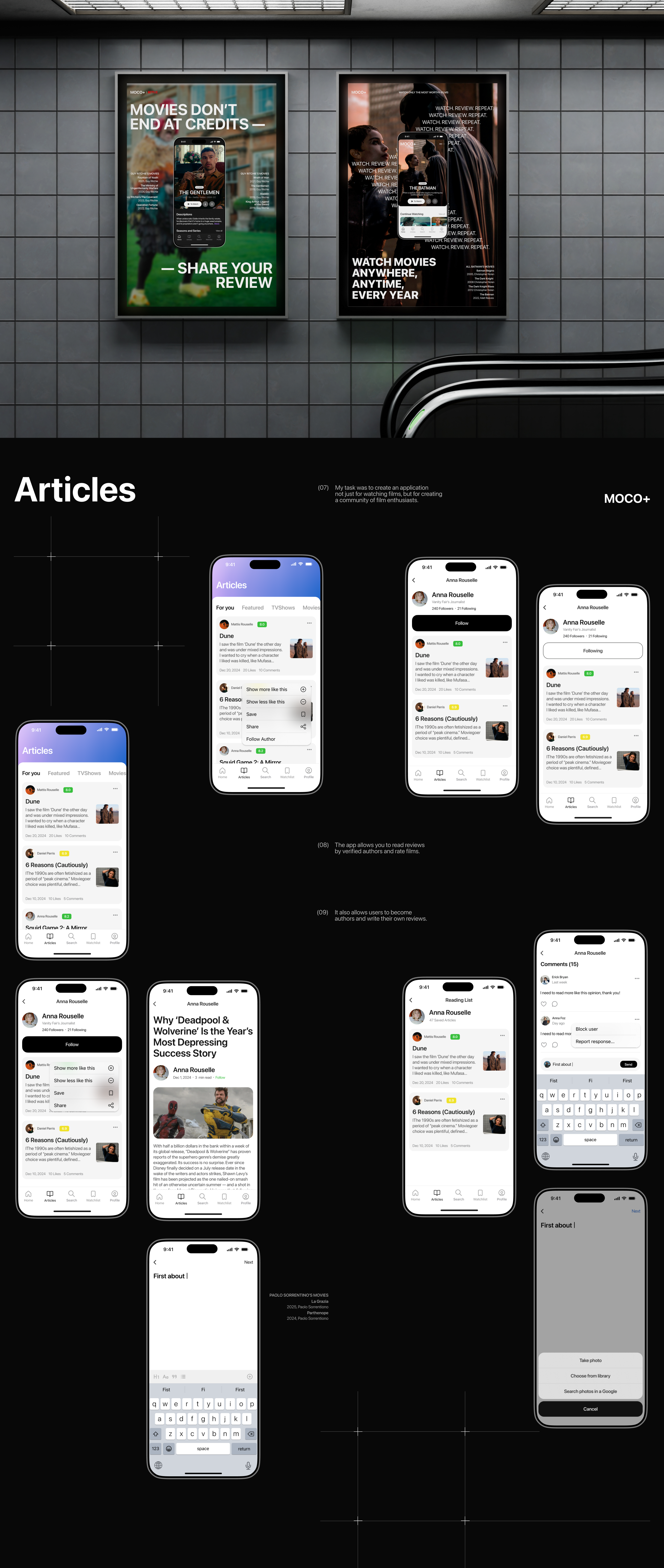 Moco TV - Streaming Service App — Изображение №9 — Интерфейсы на Dprofile