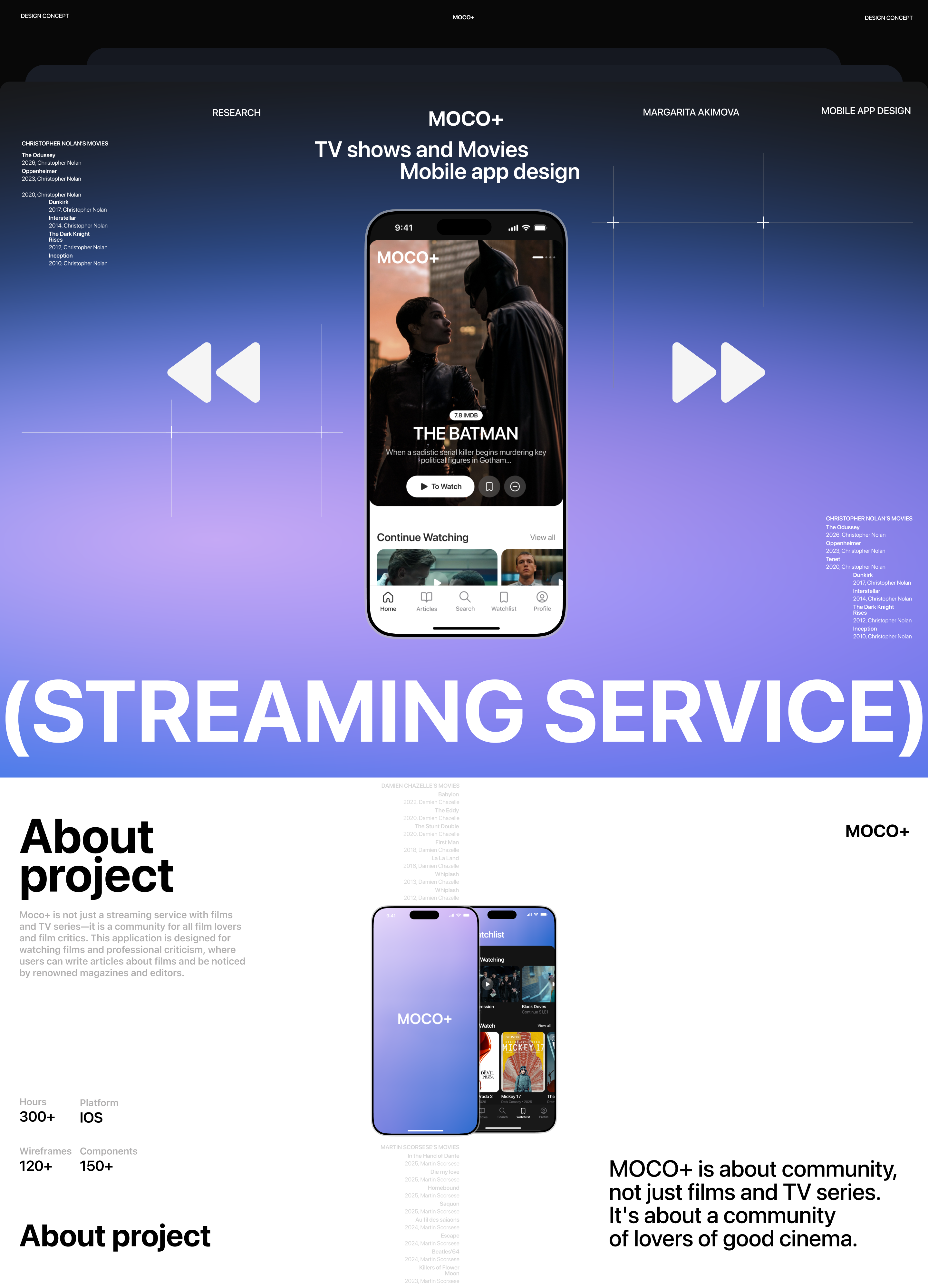 Moco TV - Streaming Service App — Изображение №1 — Интерфейсы на Dprofile