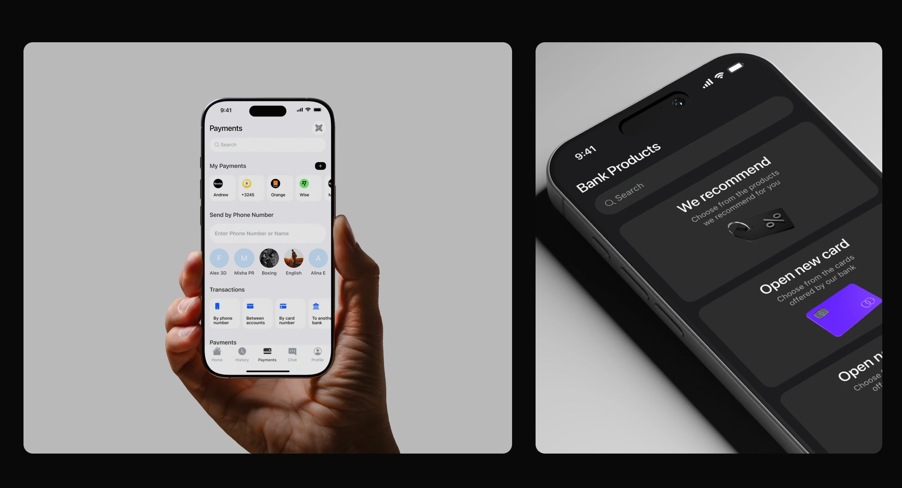 Unreal Bank - Mobile App — Изображение №5 — Интерфейсы на Dprofile