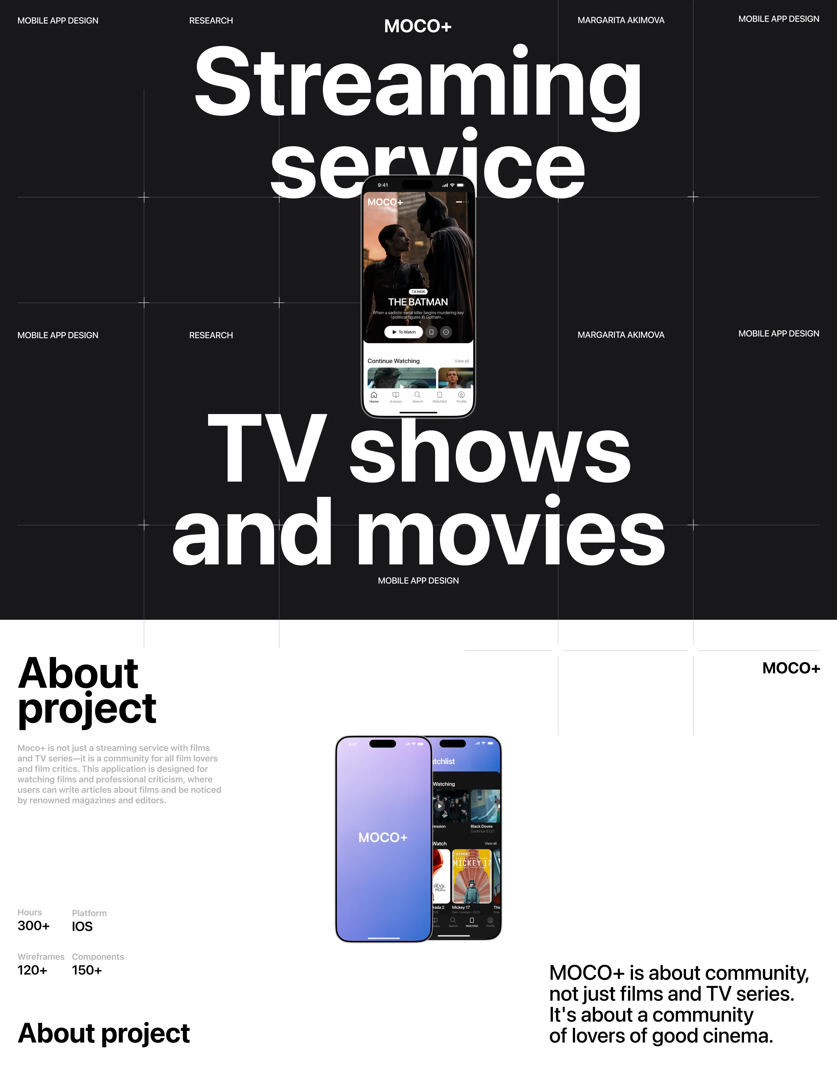 Moco TV - Streaming Service App — Изображение №1 — Интерфейсы на Dprofile