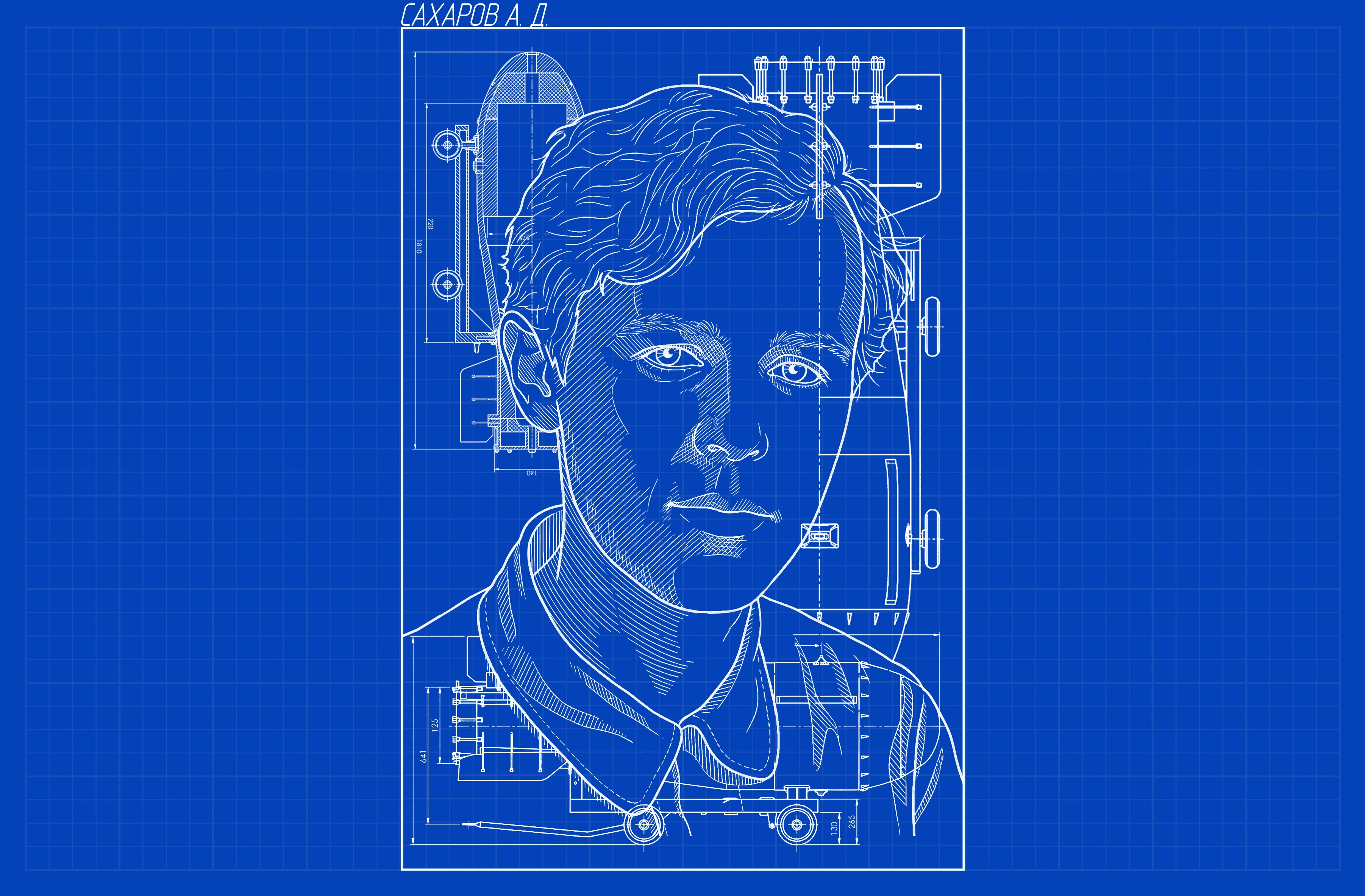 SAKHAROV A.D. — Изображение №1 — Иллюстрация, Графика на Dprofile
