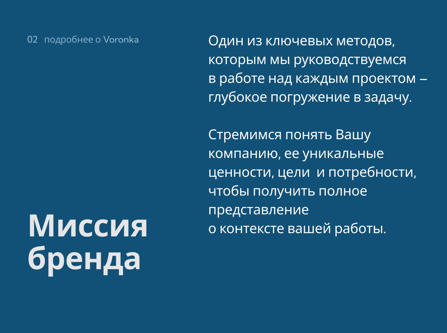 Ребрендинг маркетинговой компании "VORONKA" — Изображение №4 — Брендинг, Графика на Dprofile