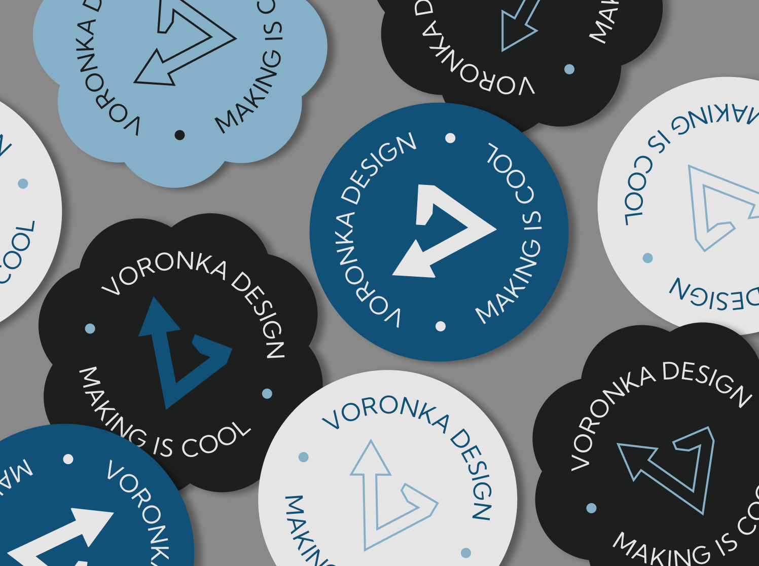 Ребрендинг маркетинговой компании "VORONKA" — Изображение №11 — Брендинг, Графика на Dprofile