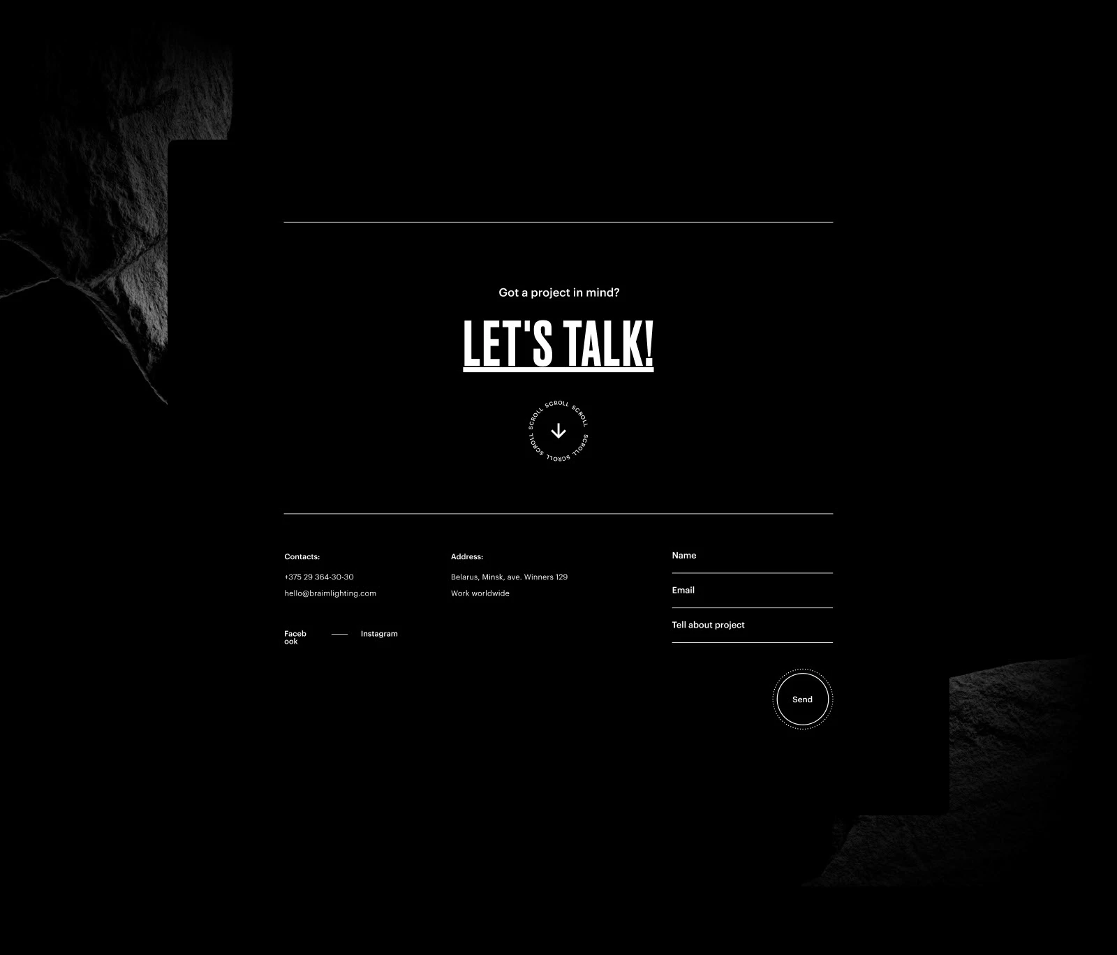 Braim Lighting — Изображение №3 — Интерфейсы, Анимация на Dprofile