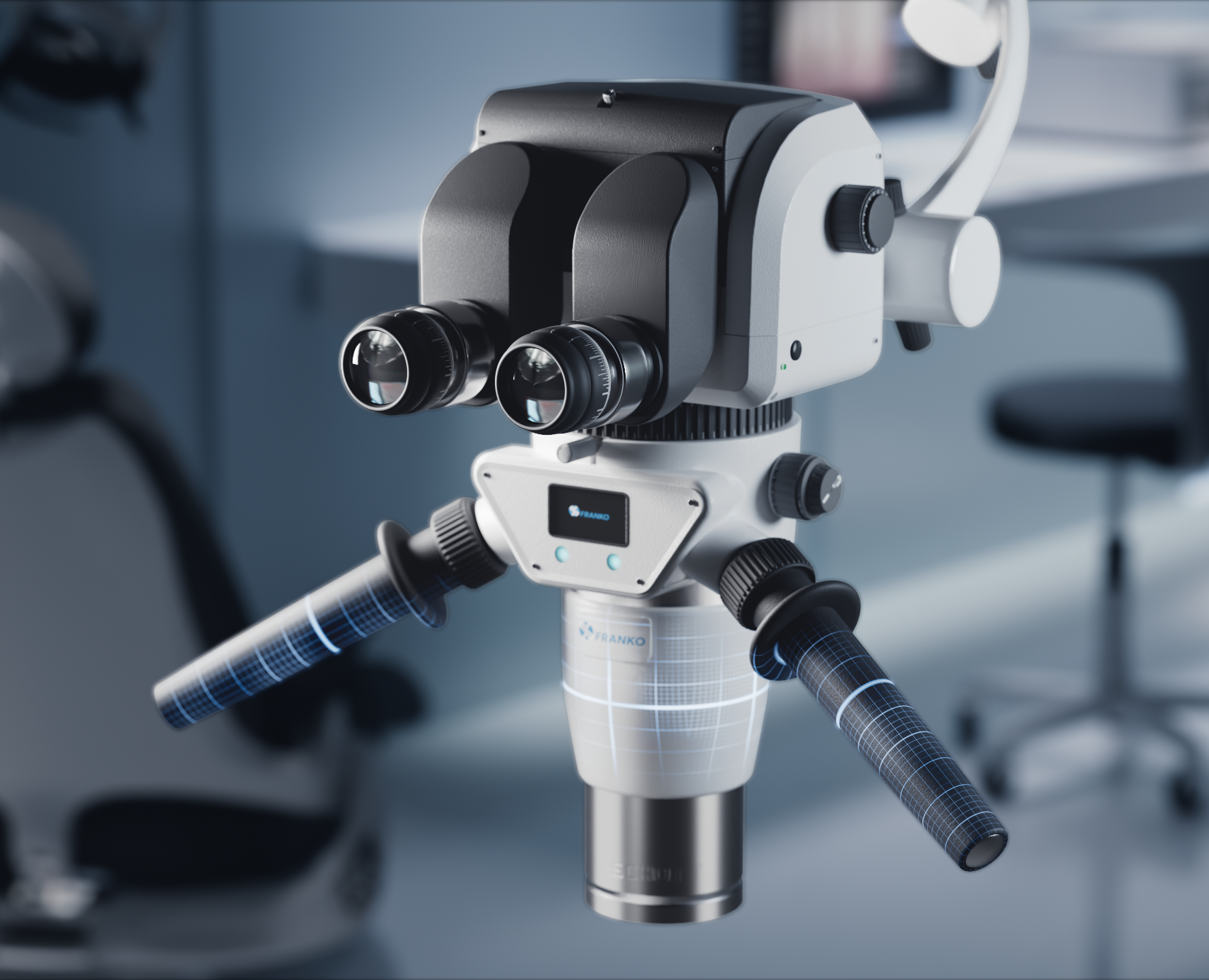 Franko-Dental-Microscope — 3D, Анимация на Dprofile