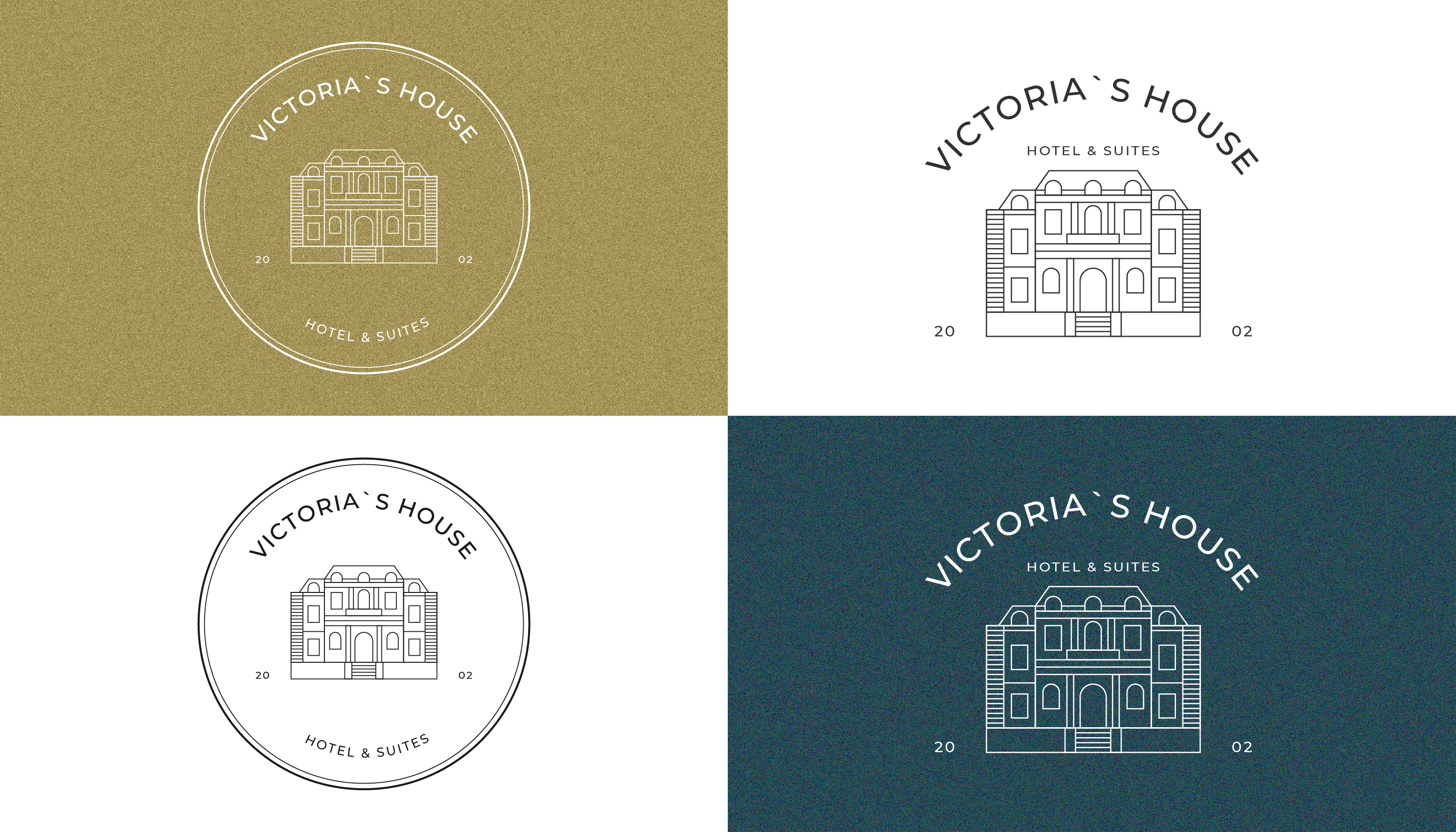 Логотип для отеля VICTORIA`S HOUSE — Изображение №3 — Брендинг на Dprofile