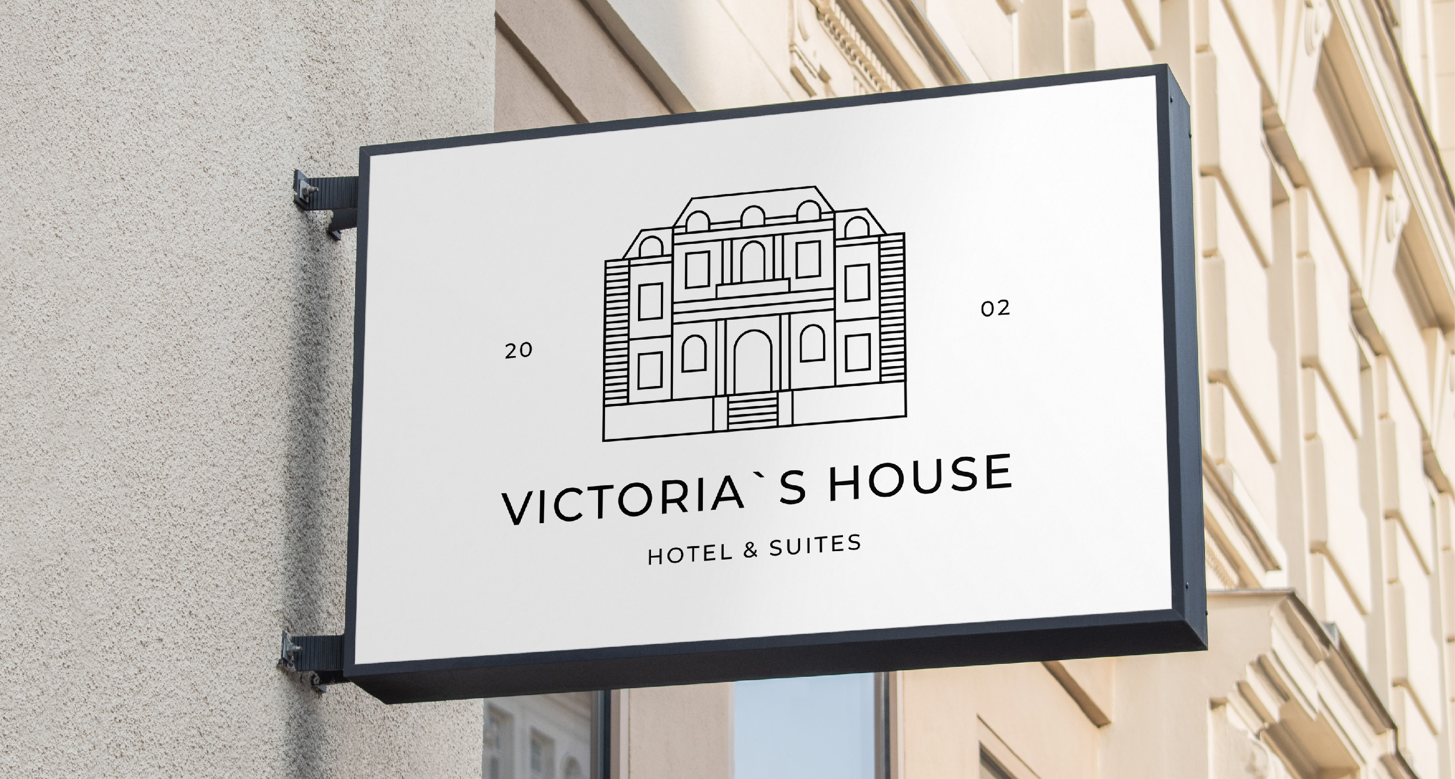 Логотип для отеля VICTORIA`S HOUSE — Изображение №1 — Брендинг на Dprofile