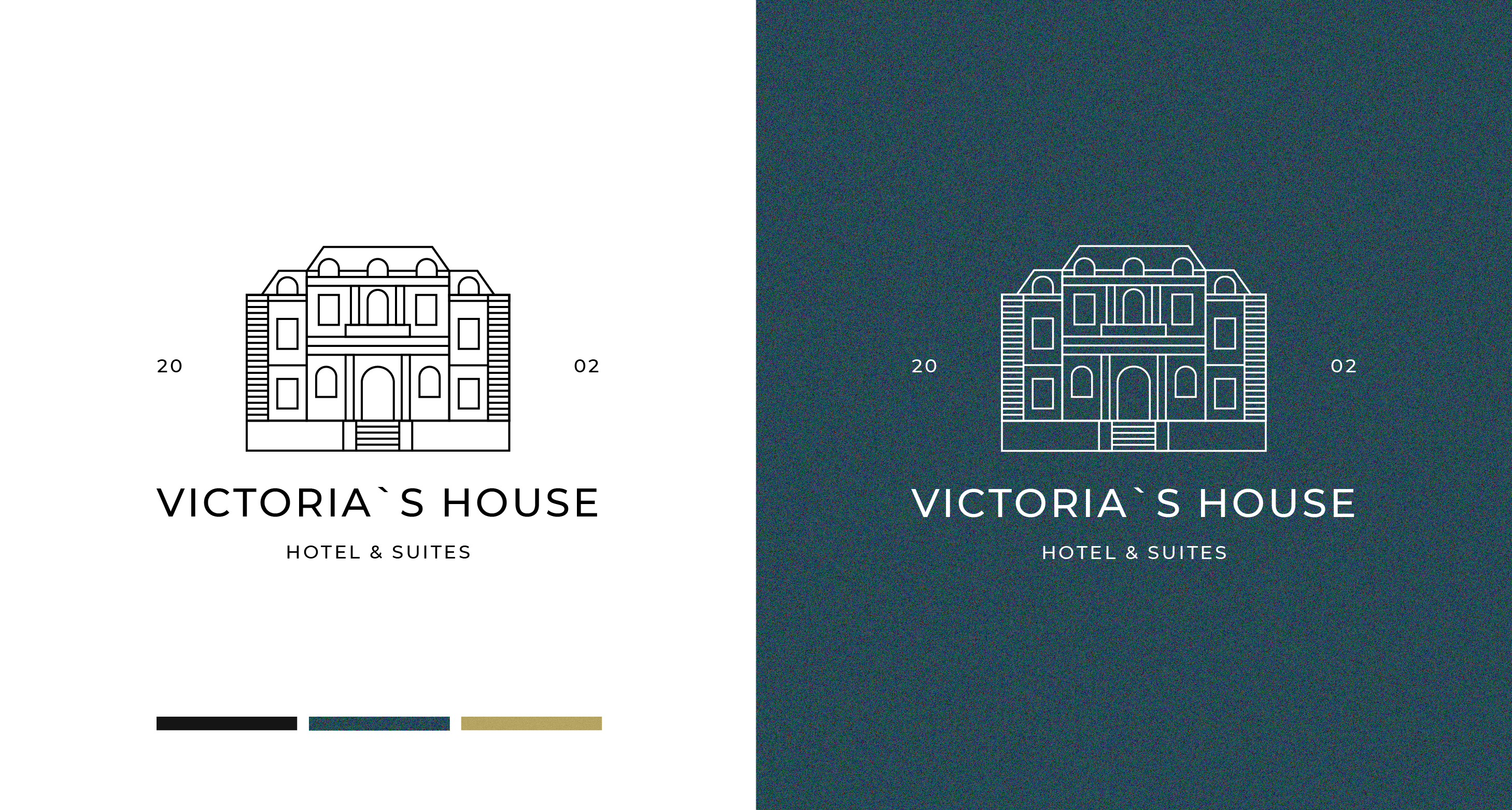 Логотип для отеля VICTORIA`S HOUSE — Изображение №2 — Брендинг на Dprofile
