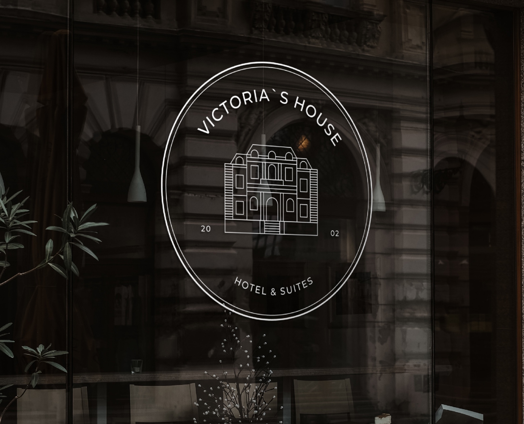 Логотип для отеля VICTORIA`S HOUSE — Брендинг на Dprofile