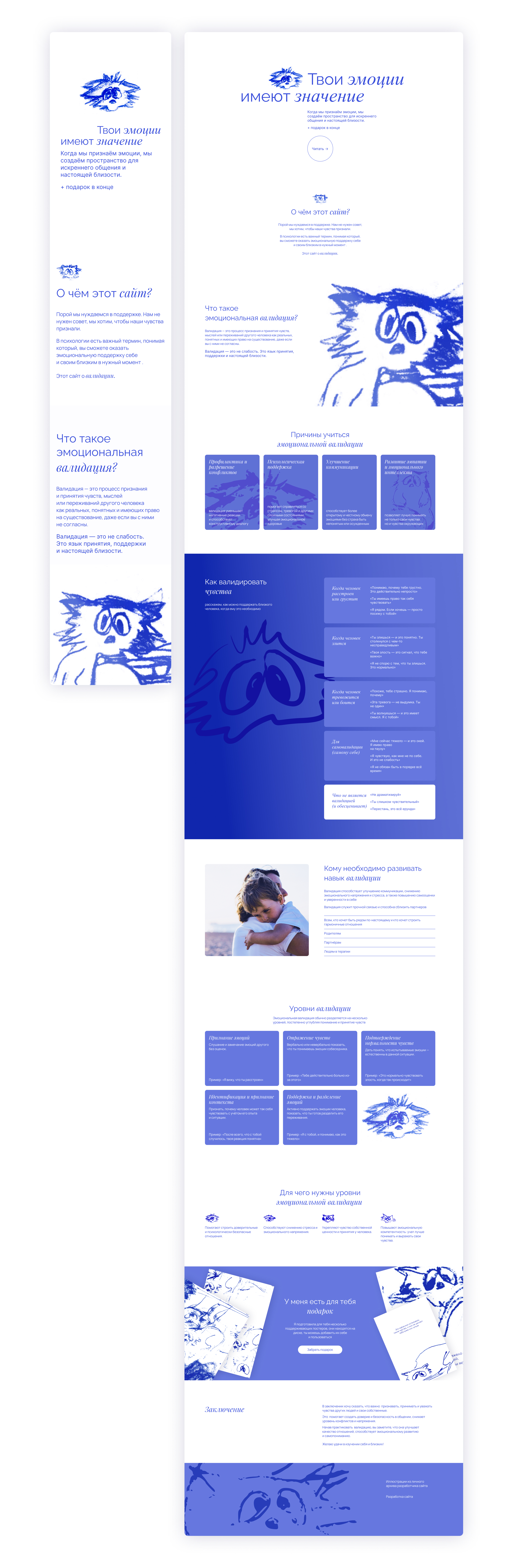 Landing page «Эмоциональная валидация» — Изображение №12 — Интерфейсы на Dprofile