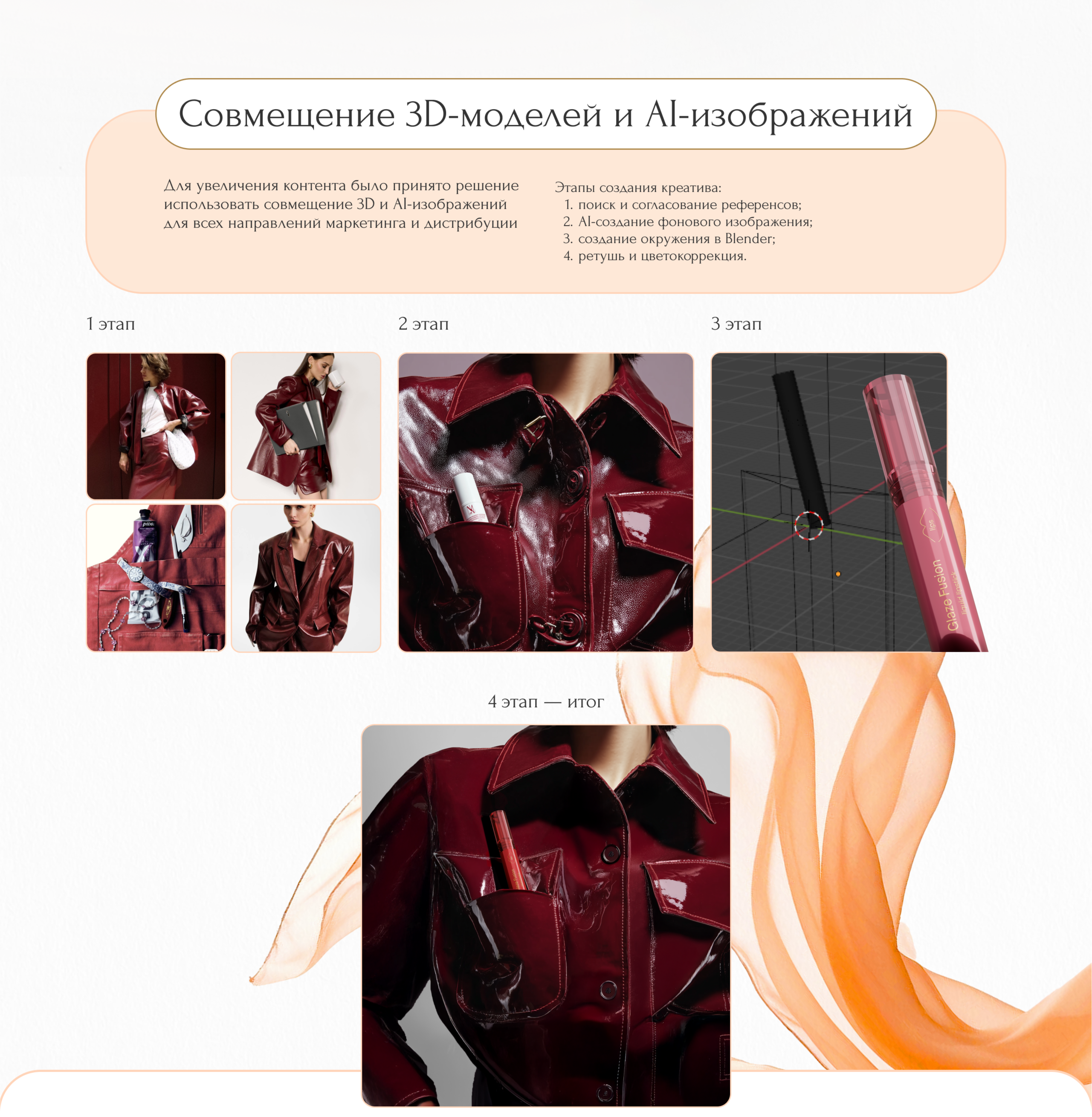 Креативы при работе в косметическом бренде — Изображение №2 — 3D, Маркетинг на Dprofile